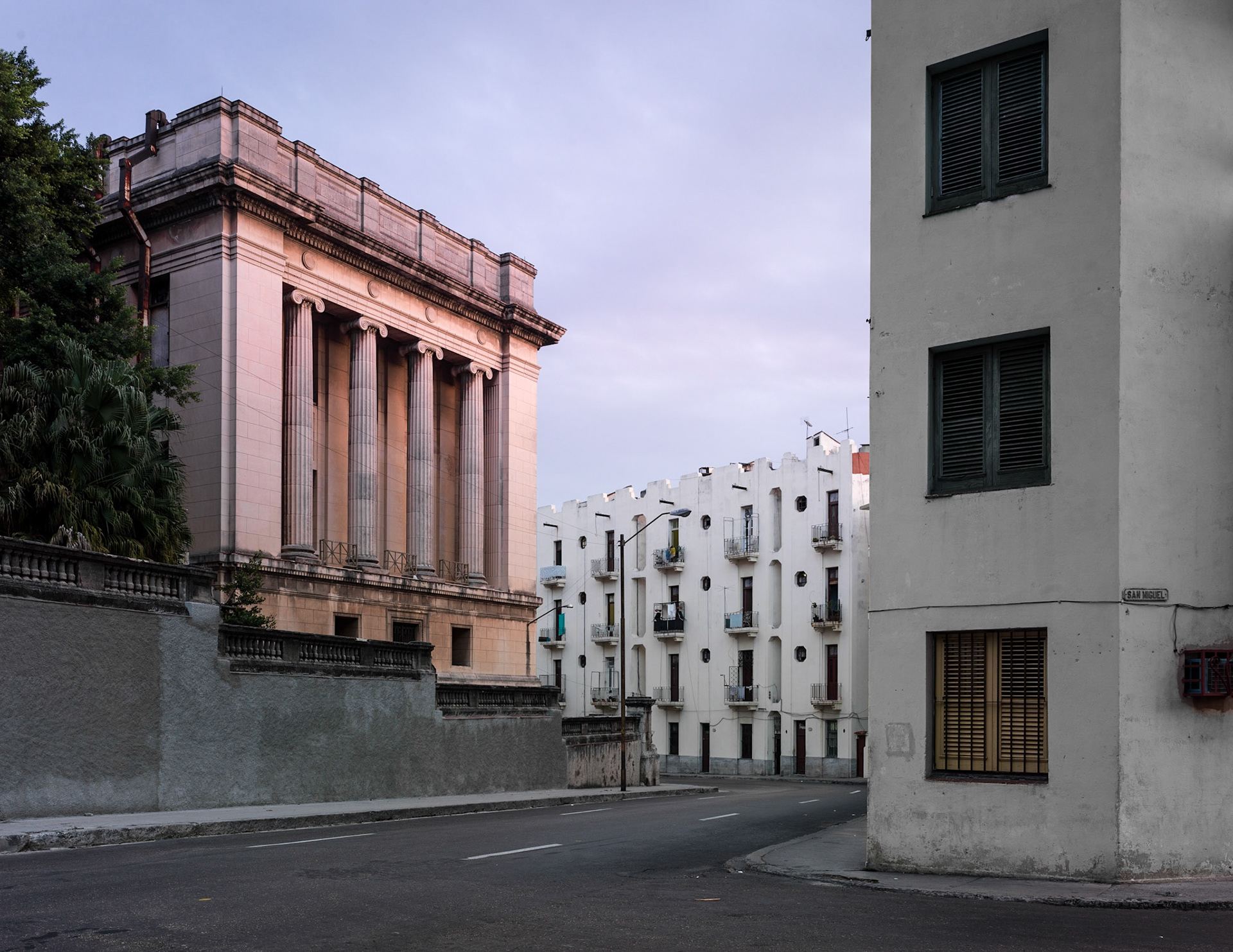Universidad at left, El Vedado, Havana, Cuba