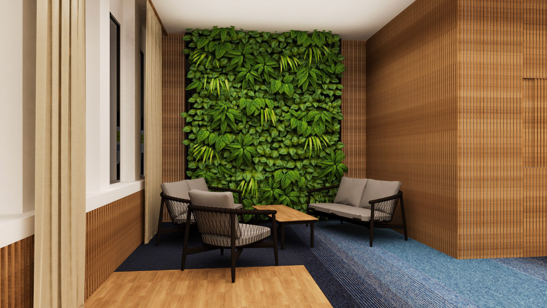 Meeting room rest area