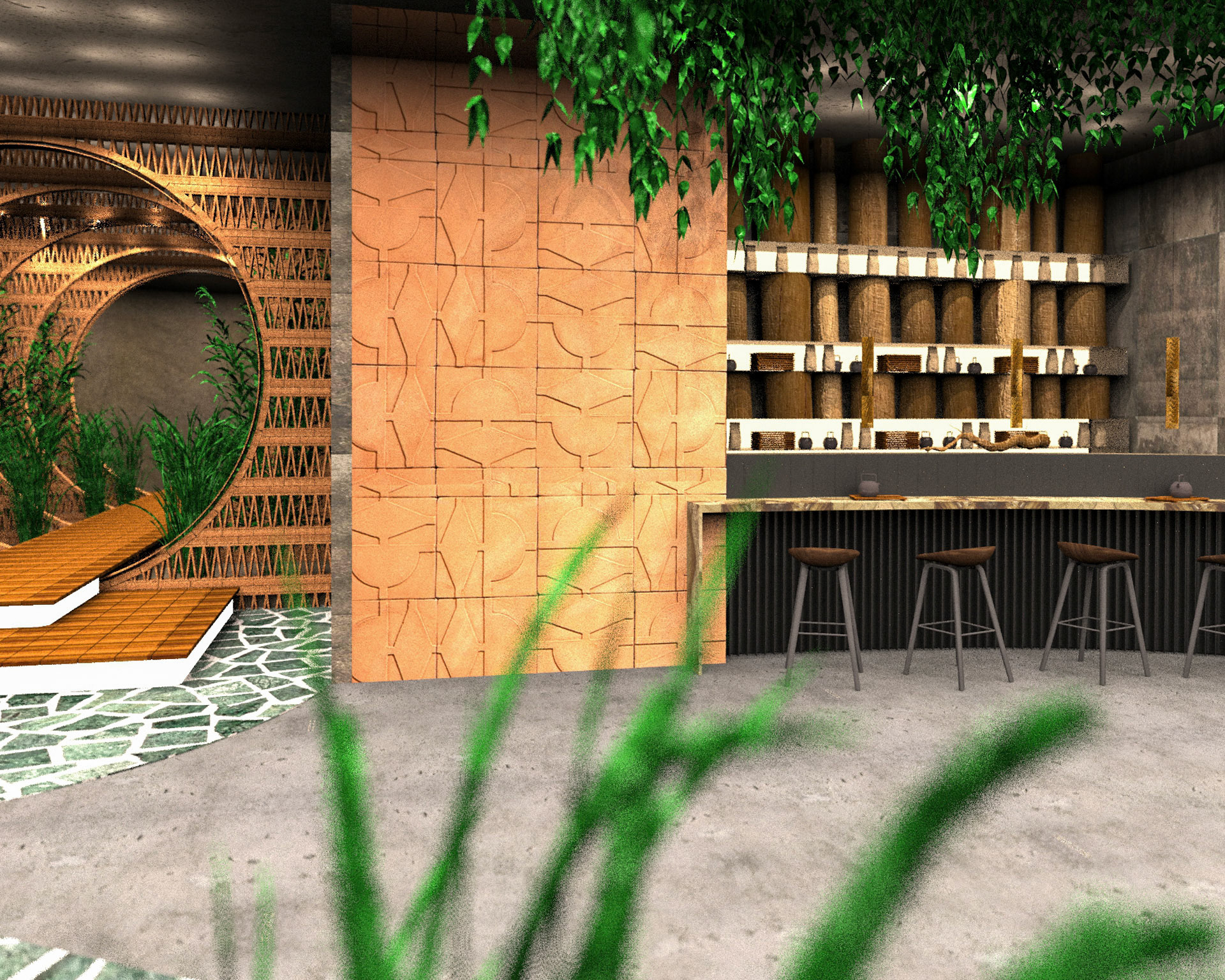 Bar counter