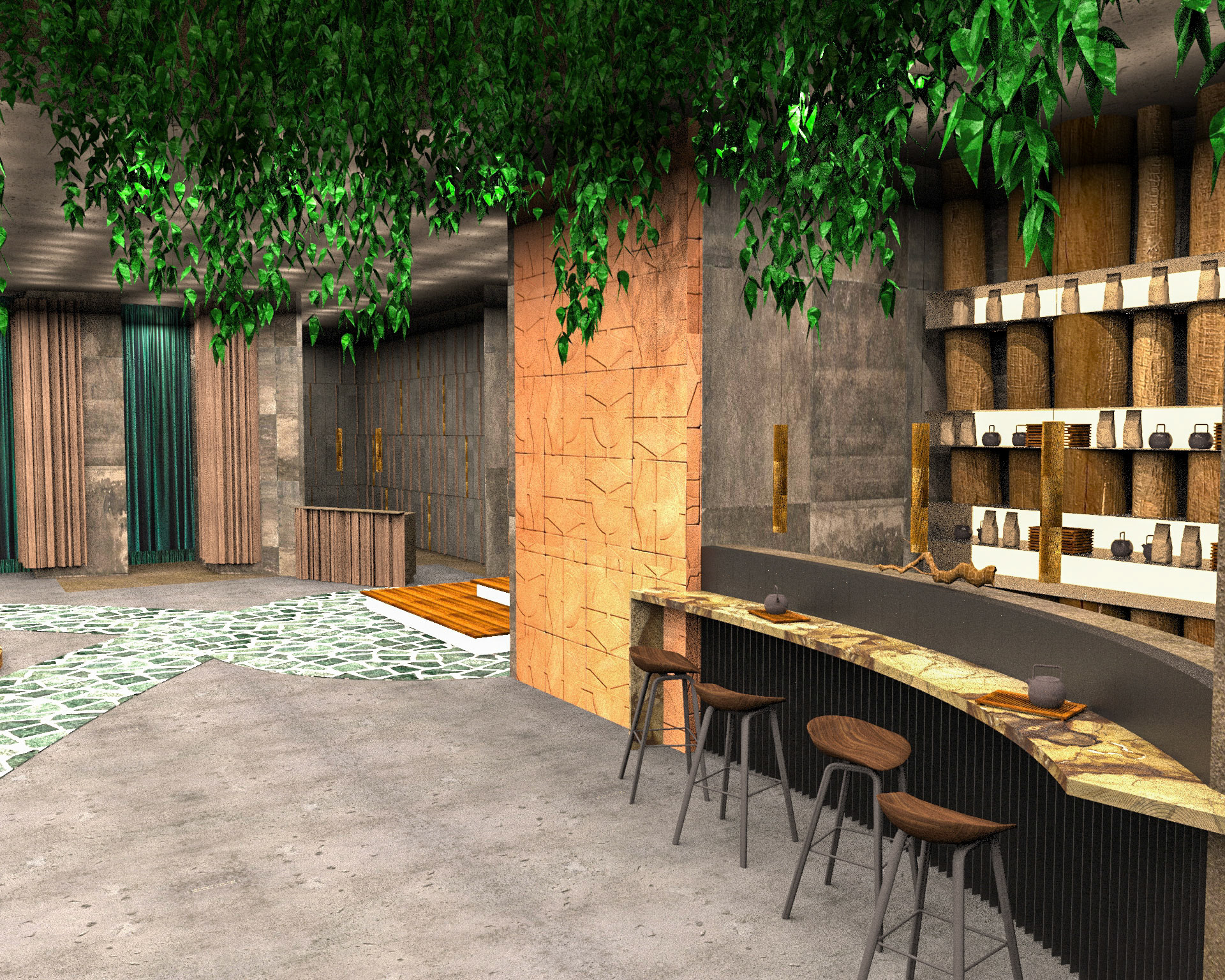 Bar counter