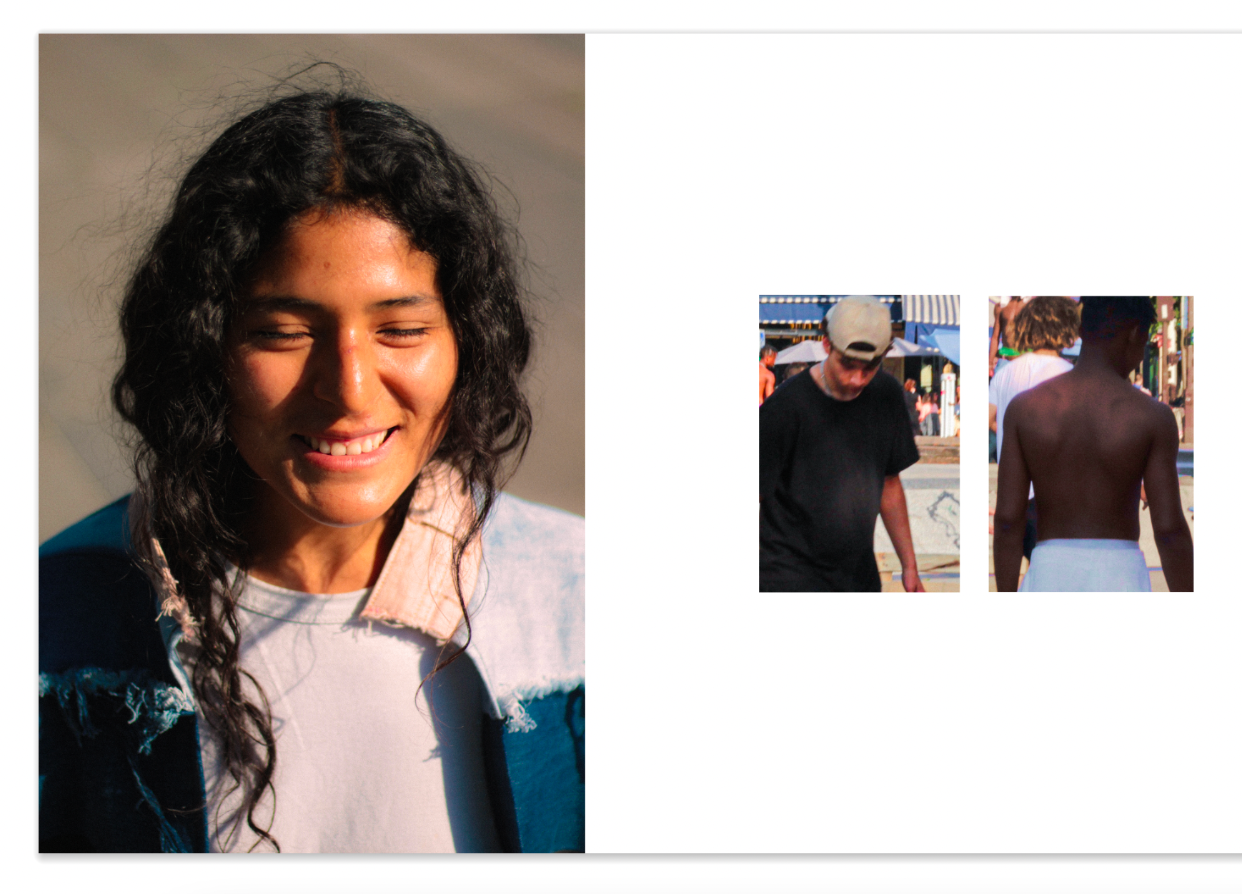 portrait of happy young woman