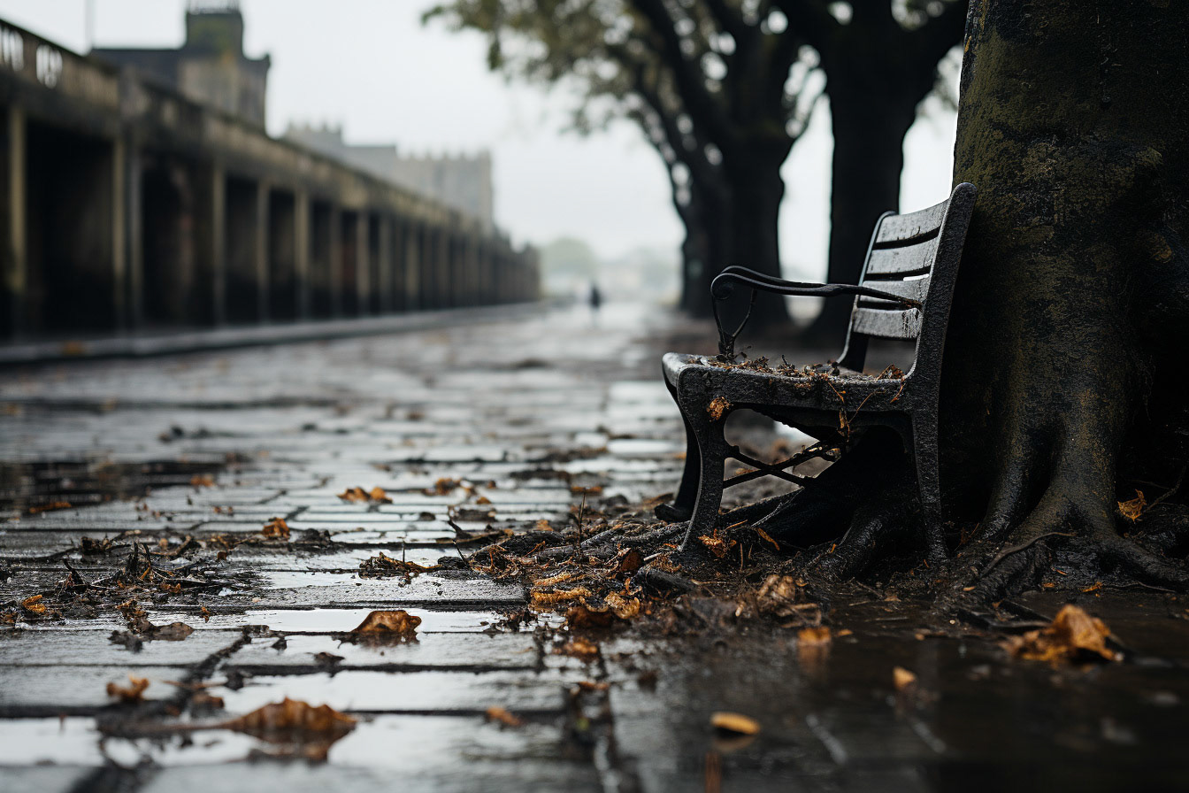 a mood of being lonesome, angry about one self, sad about everything that happened. Abstract photography --ar 3:2 --style raw --stylize 750 --v 5.2 Job ID: db0f2b99-28ca-4b00-89f5-da4601cf6864