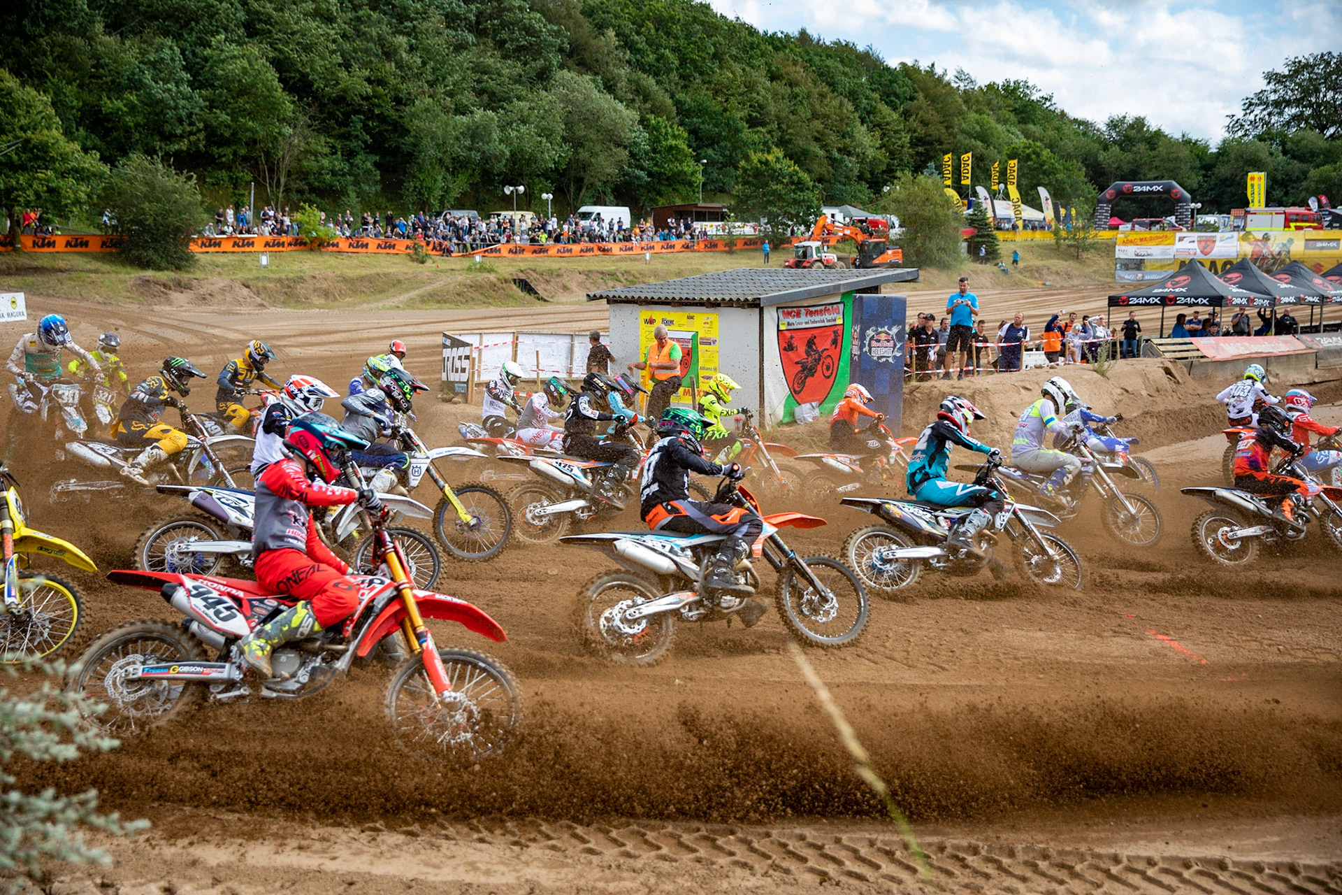 MX Youngster Cup beim ADAC MX Masters am 21.07.19 auf dem Motorsportanlage in Tensfeld