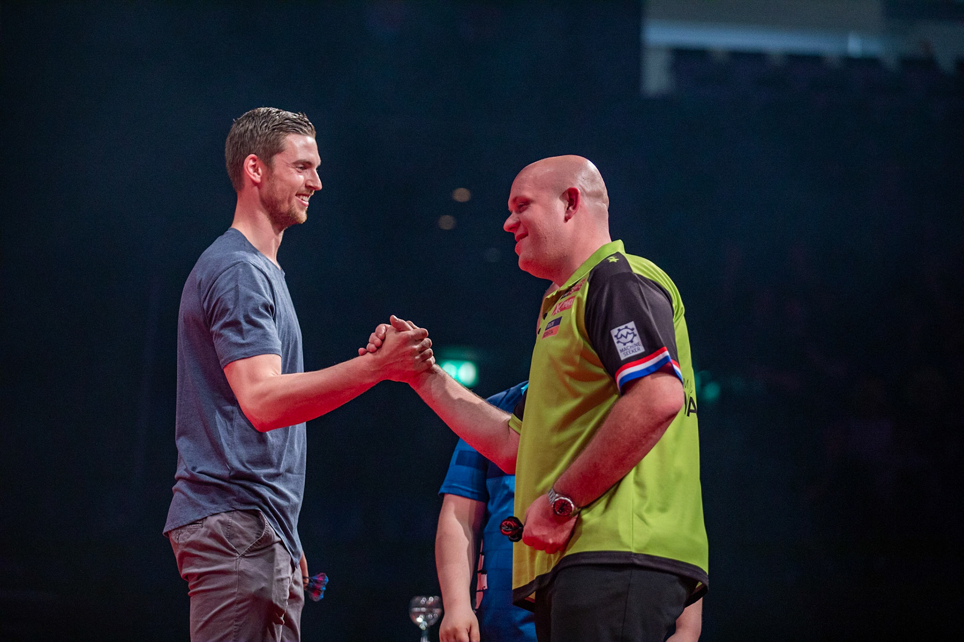 Hendrik Pekeler und Michael van Gerwen