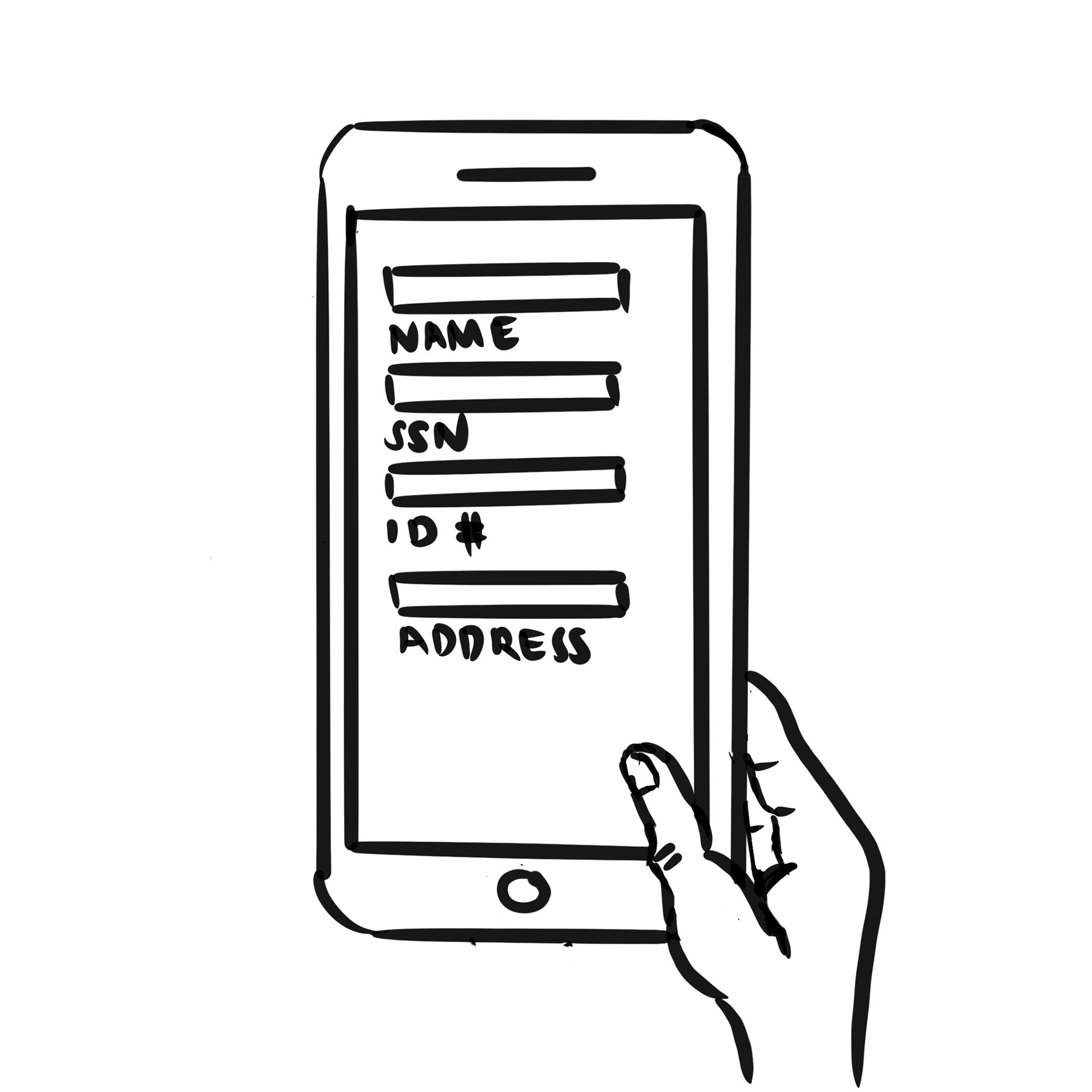 Sign up and confirm your identity