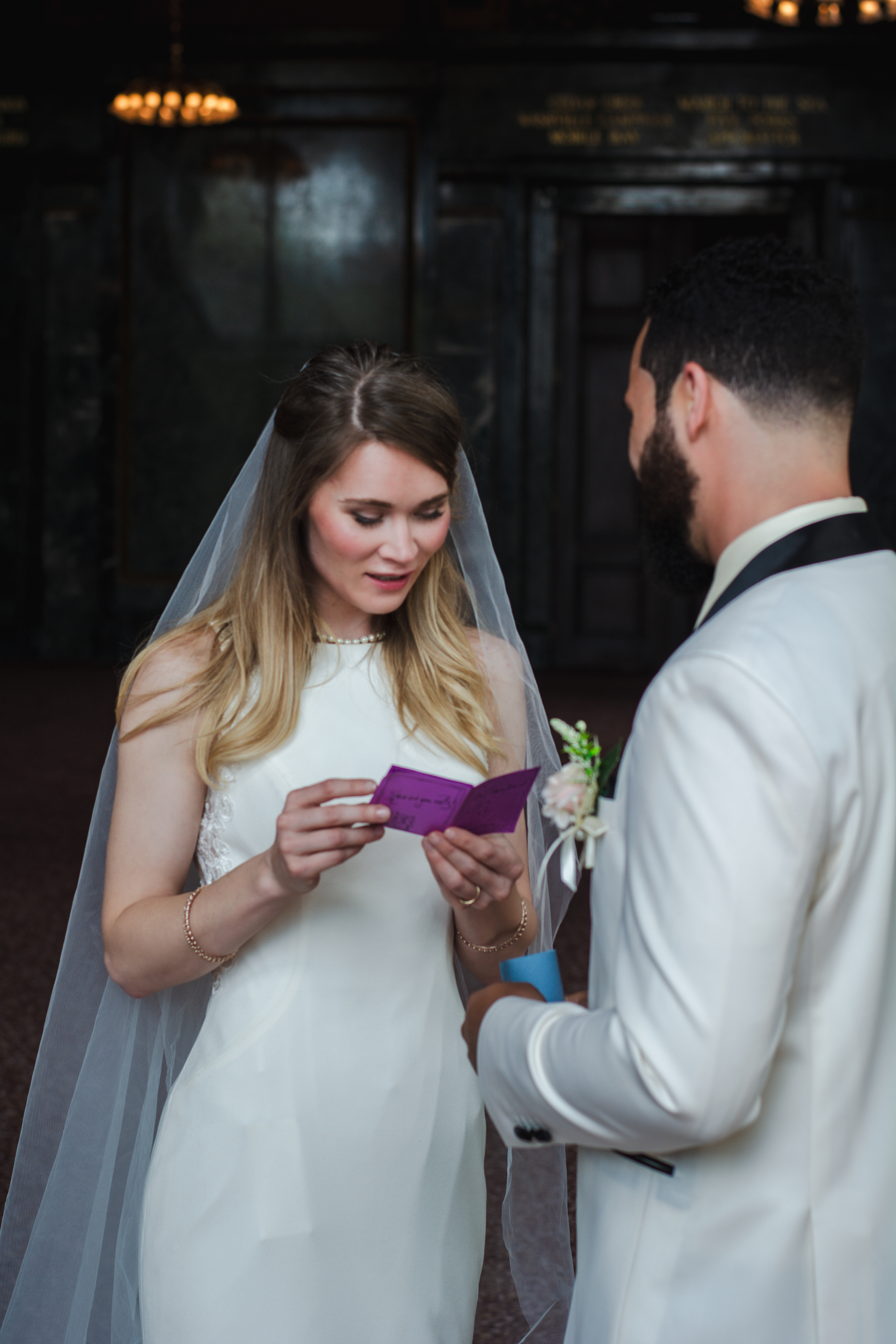 Emily and Tahj - Vows