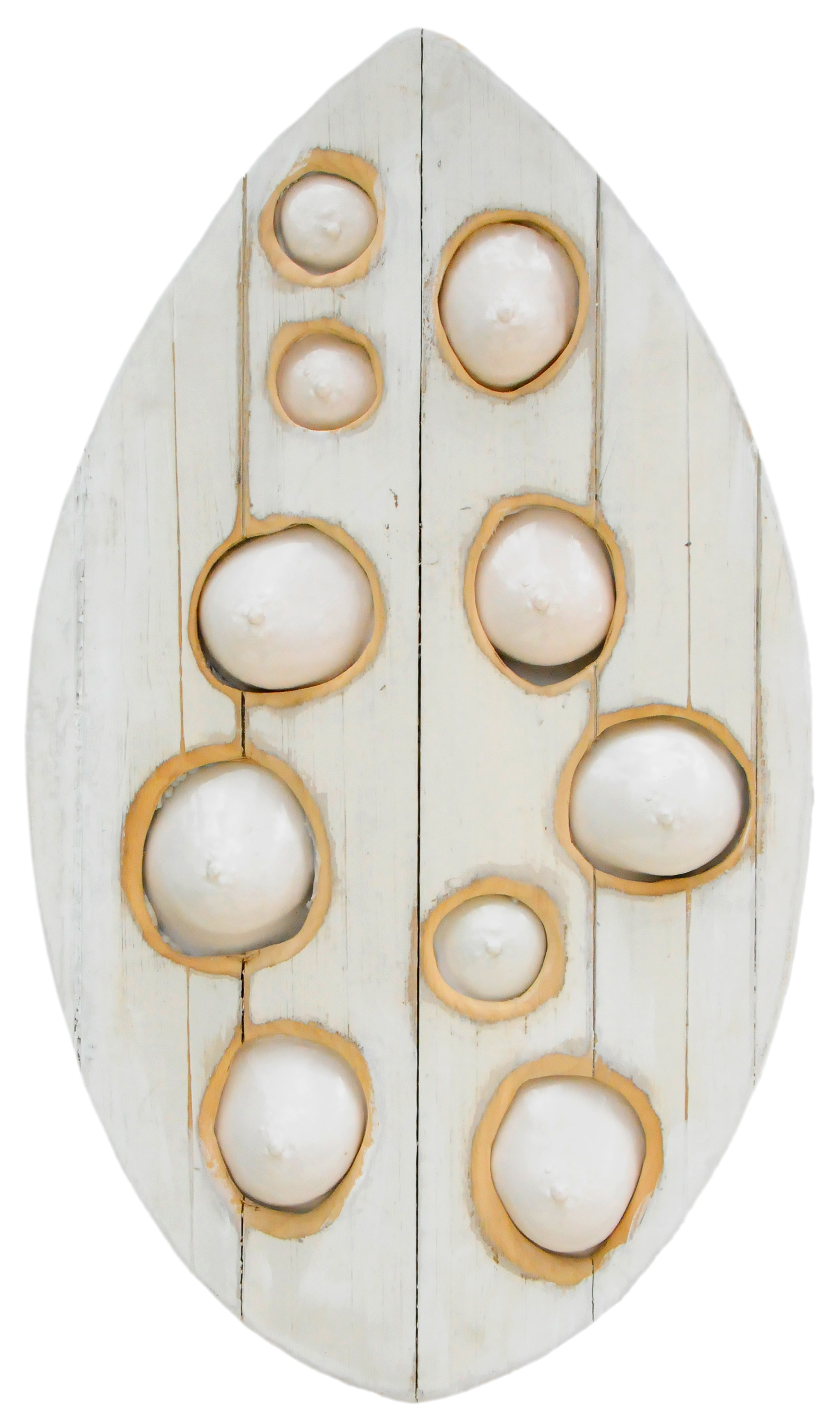 Mixed media, wood and ceramic 51X88cm