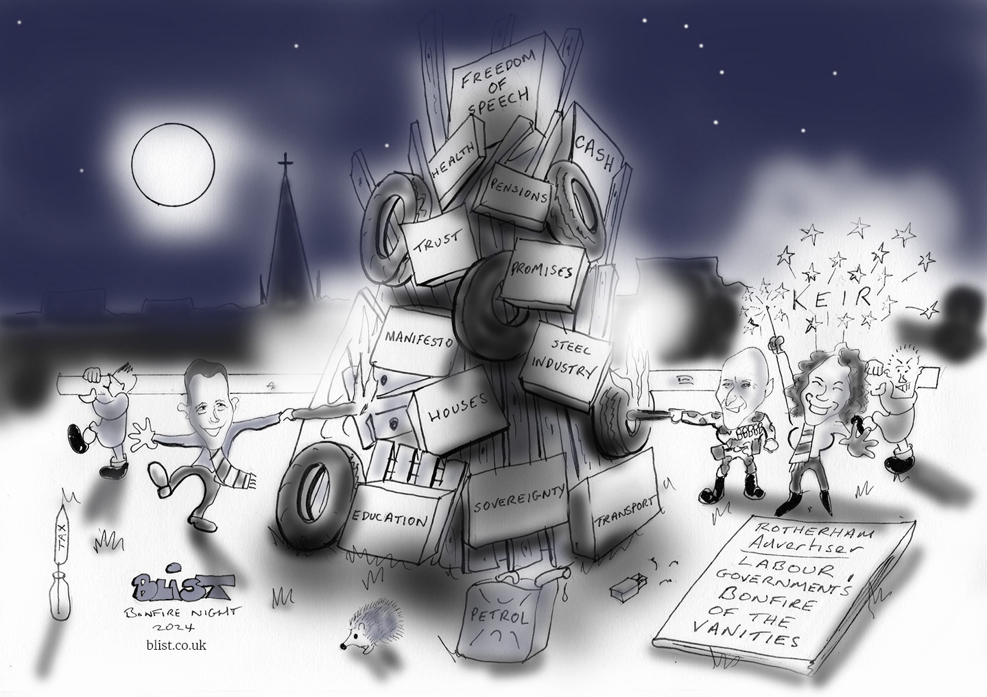 Bonfire of the vanities 