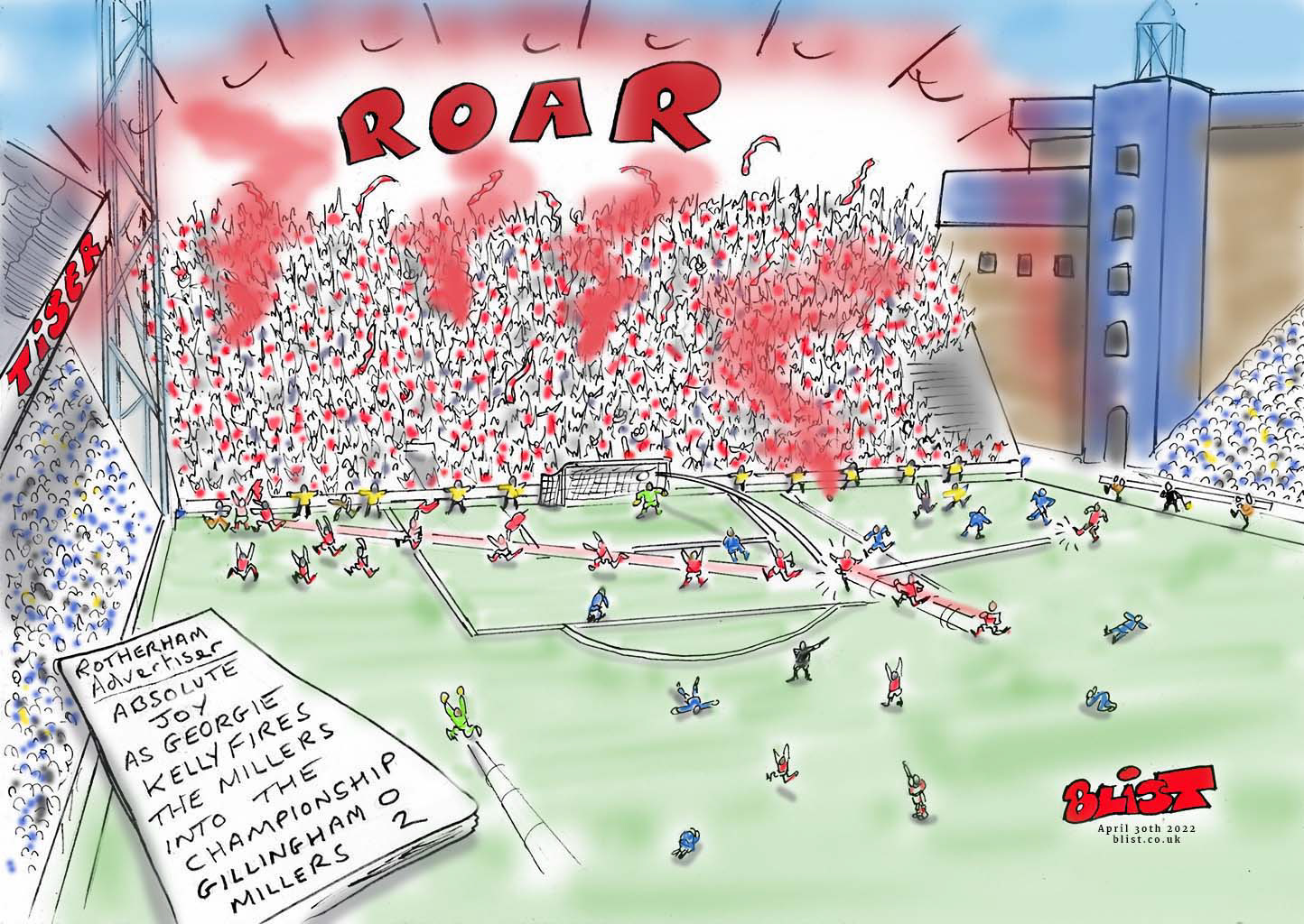 That Goal! Millers Marvel Georgie Kelly 