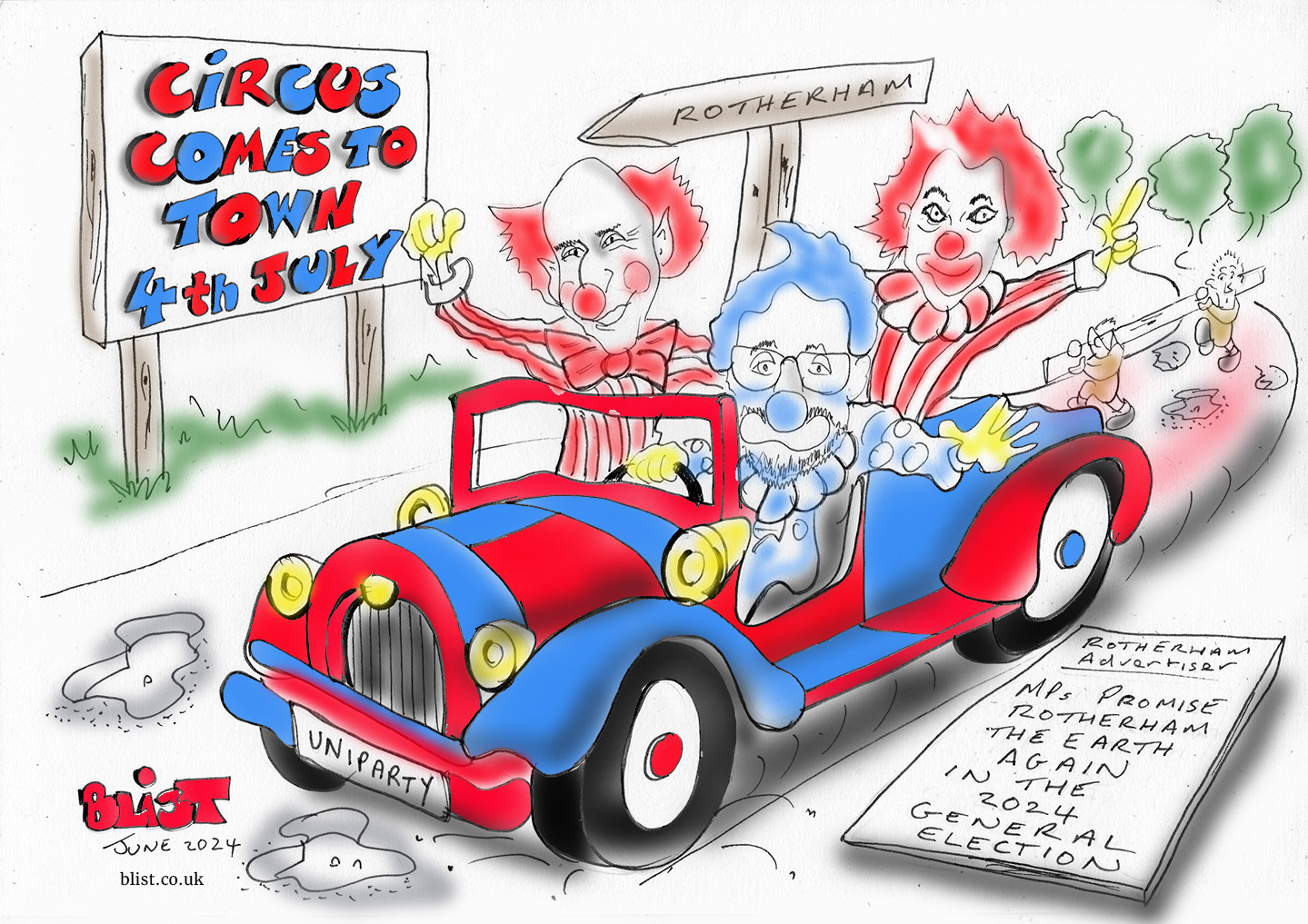 Circus comes to town