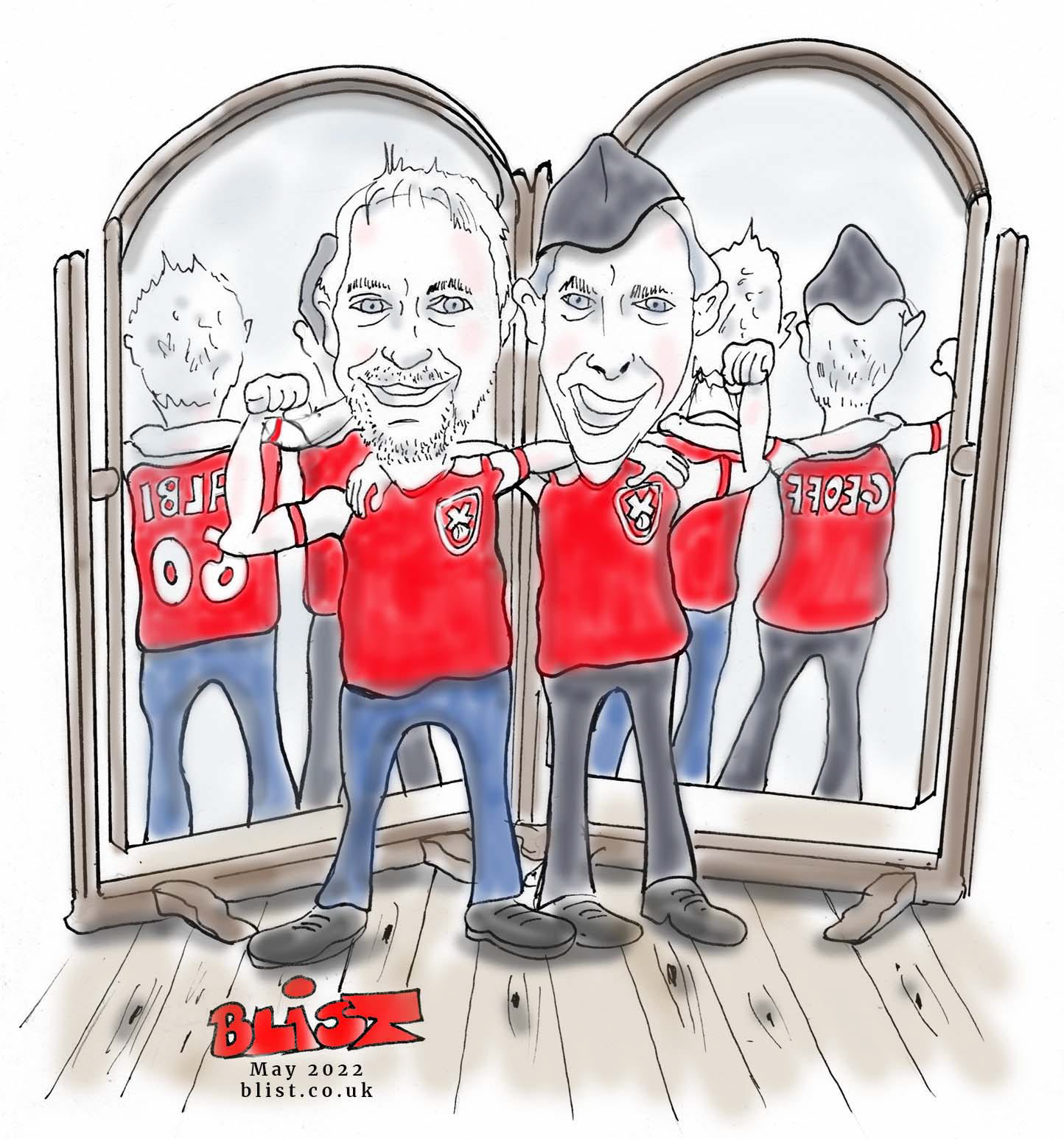 Tim and Geoff Albiston