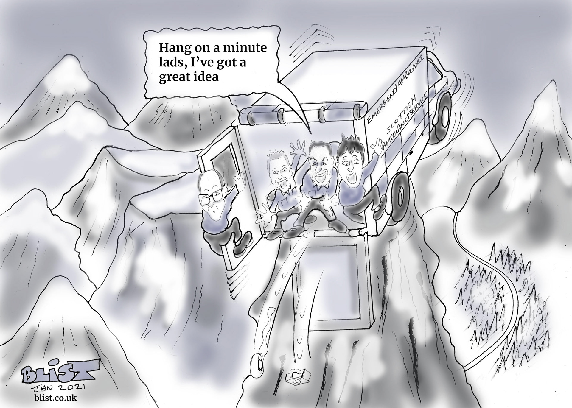 Fort William Ambulance Crew Ben Nevis