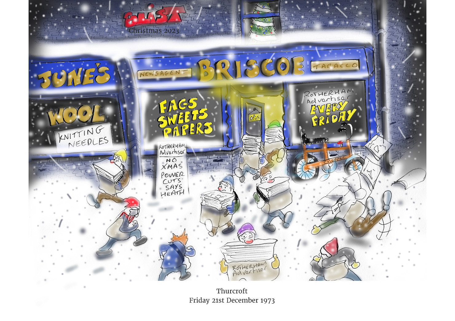 Paperboys, Thurcroft 1973