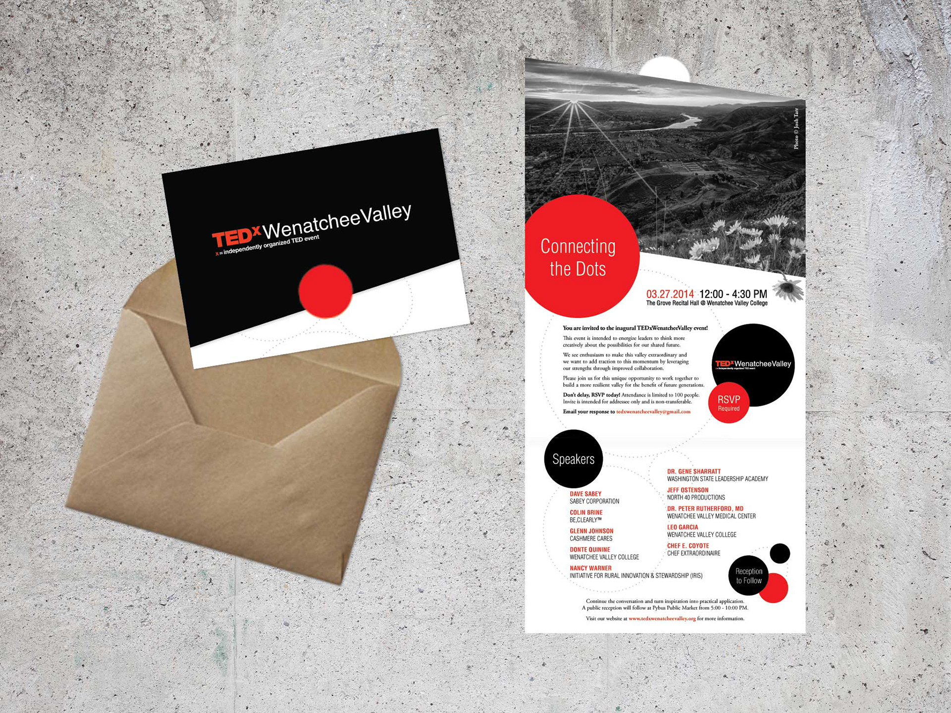 TEDX Wenatchee Valley Invitation