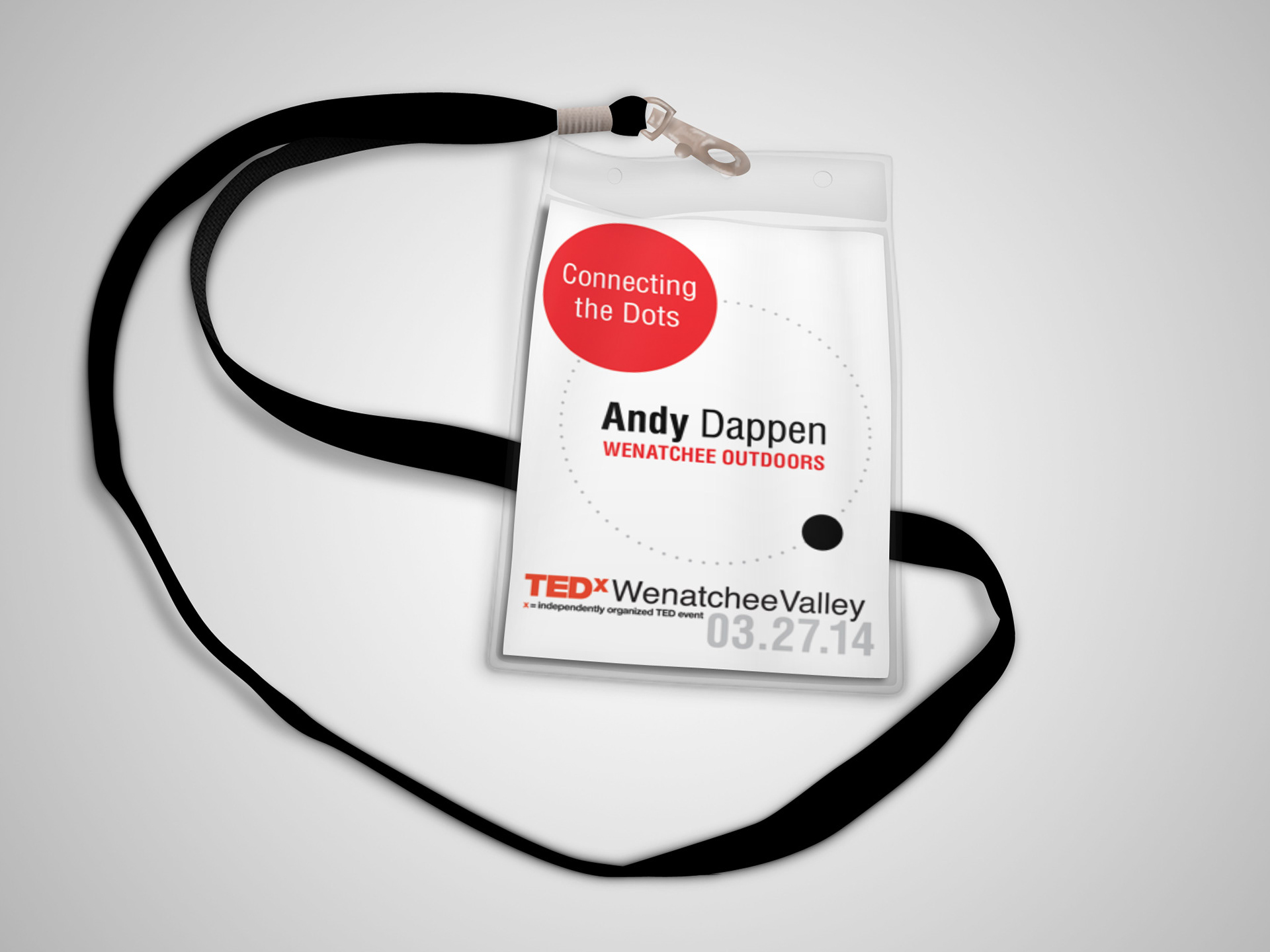 TEDX Wenatchee Valley Badge