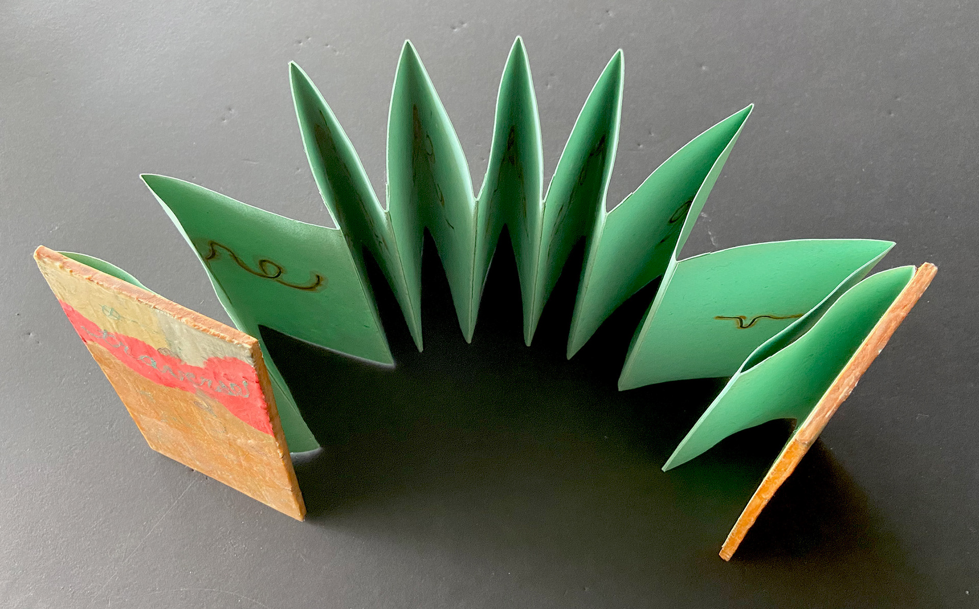 Traverse (accordion book)