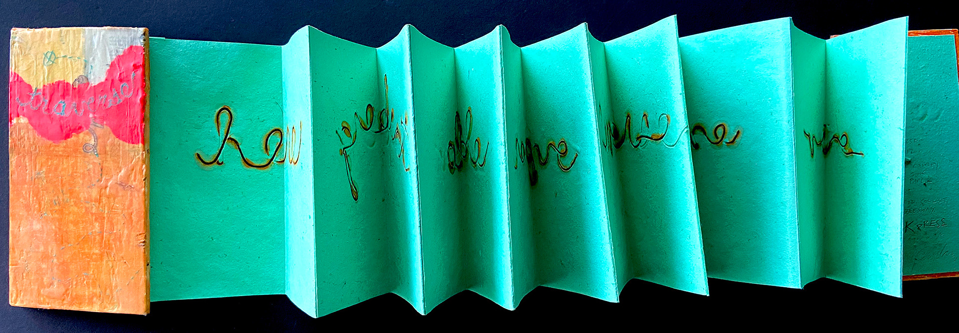 Traverse (accordion book)