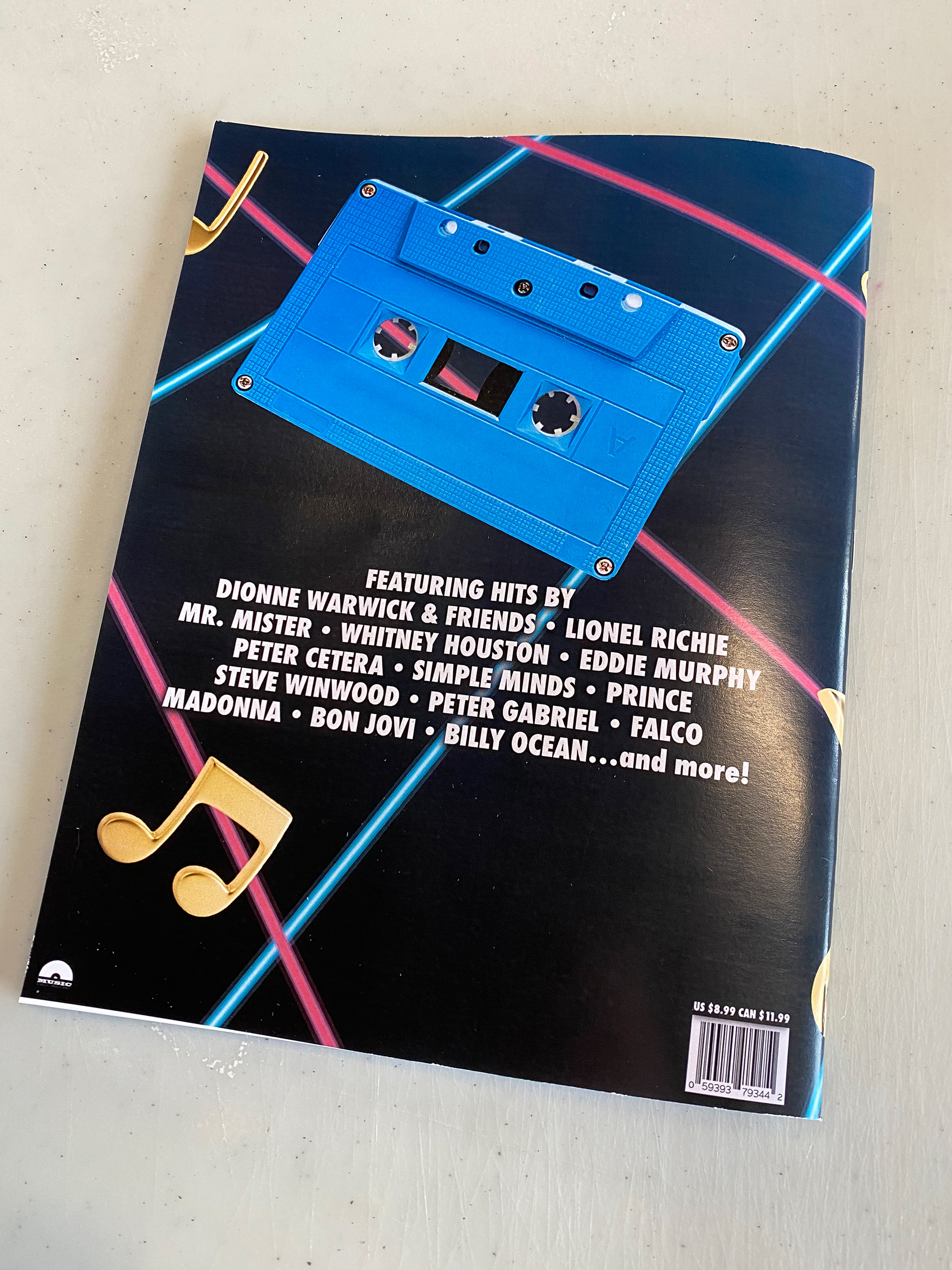 Karaoke Book 1987 back