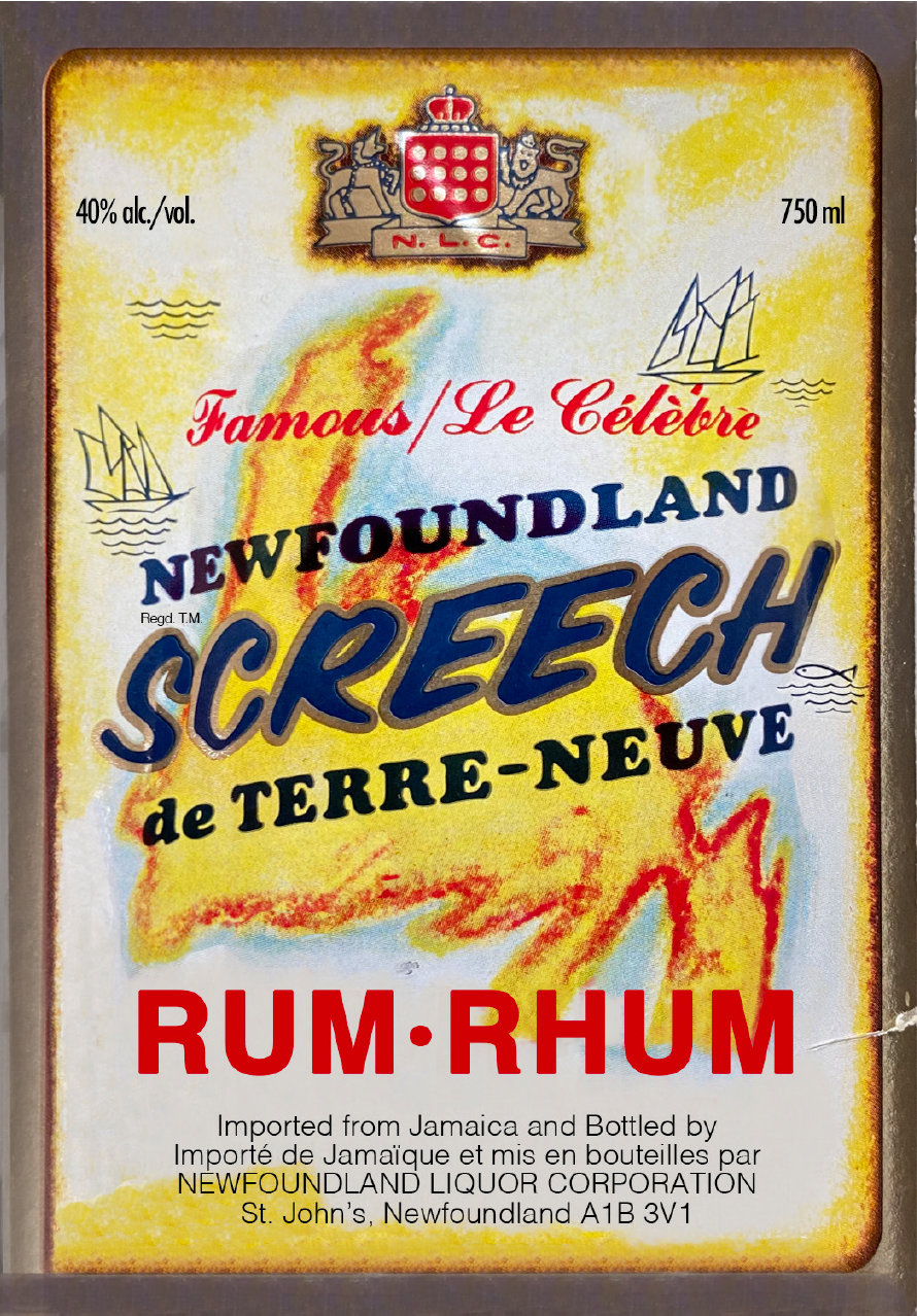 Screech Rum rebuild 1980s (Front)