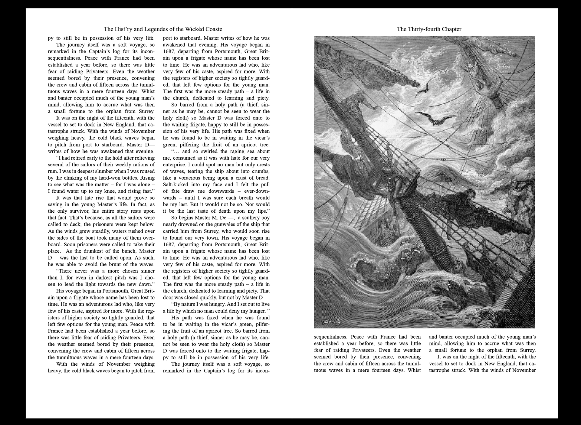 History and Legendes of the wicked coaste 1