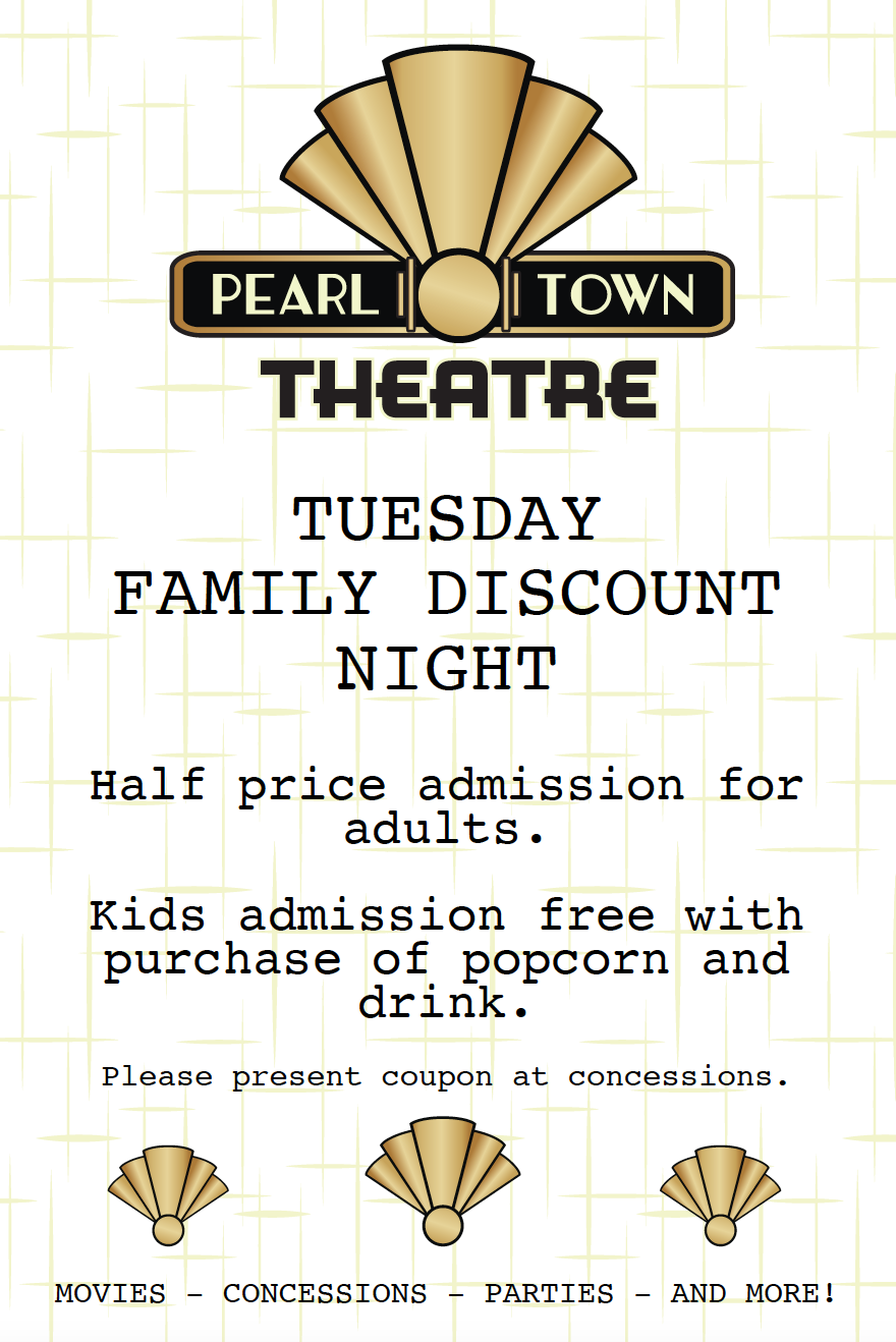 Movie Theatre Coupon 1987