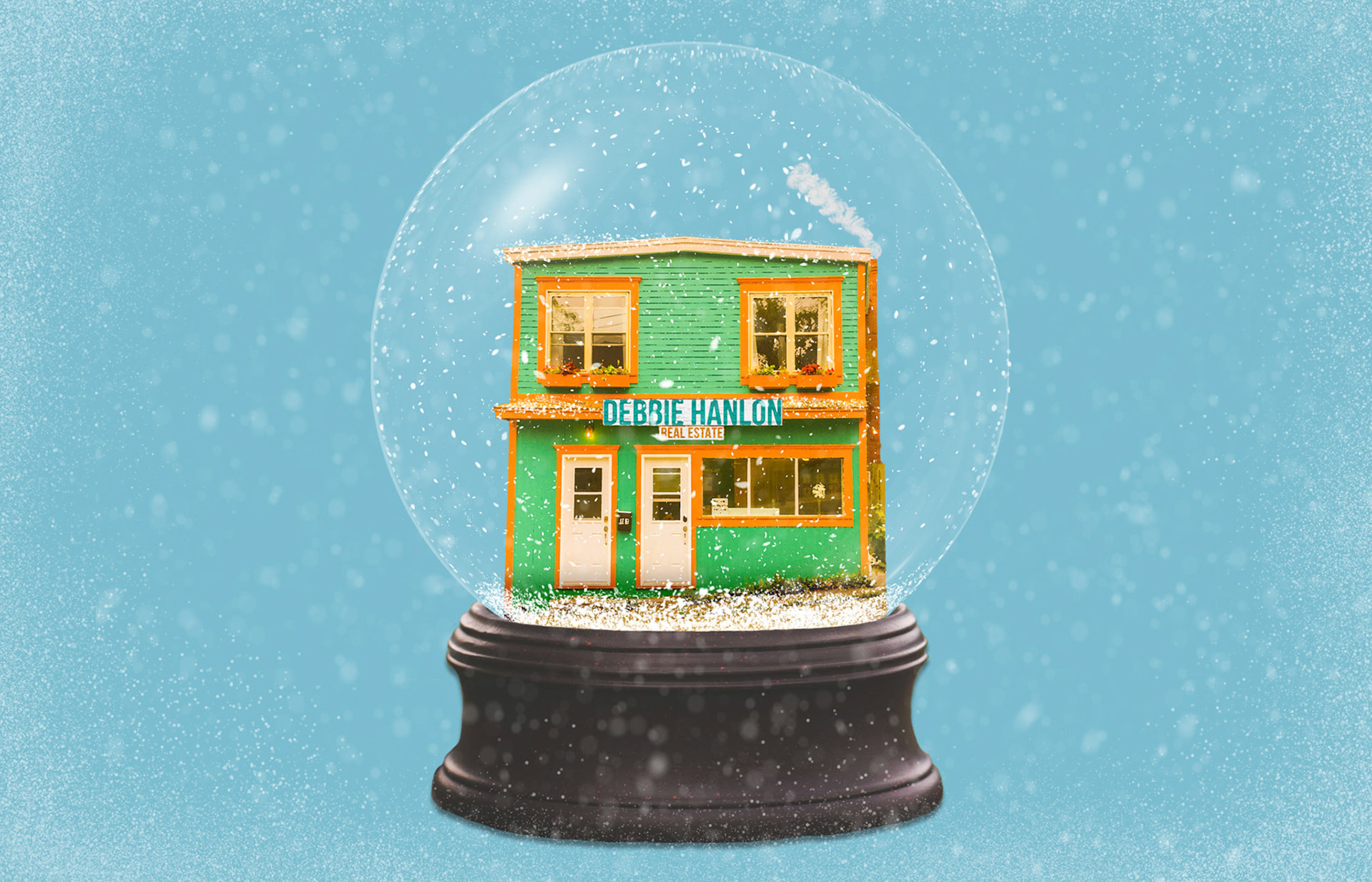 Christmas Card design for a realty firm