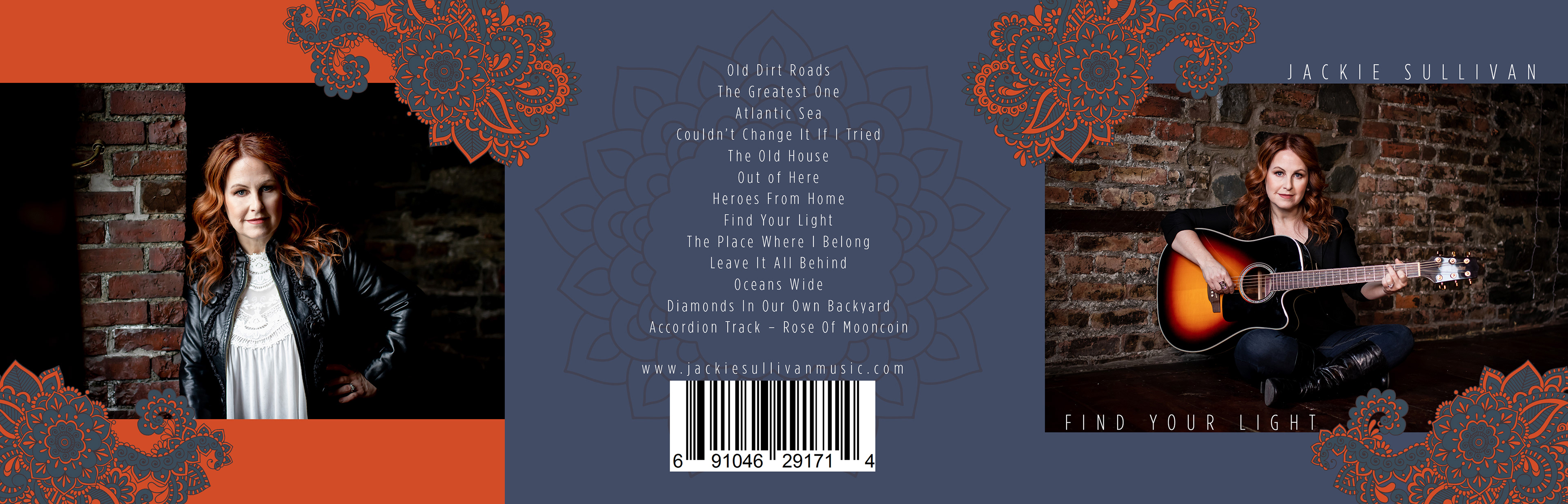 Jackie Sullivan - Find Your Light artwork outside