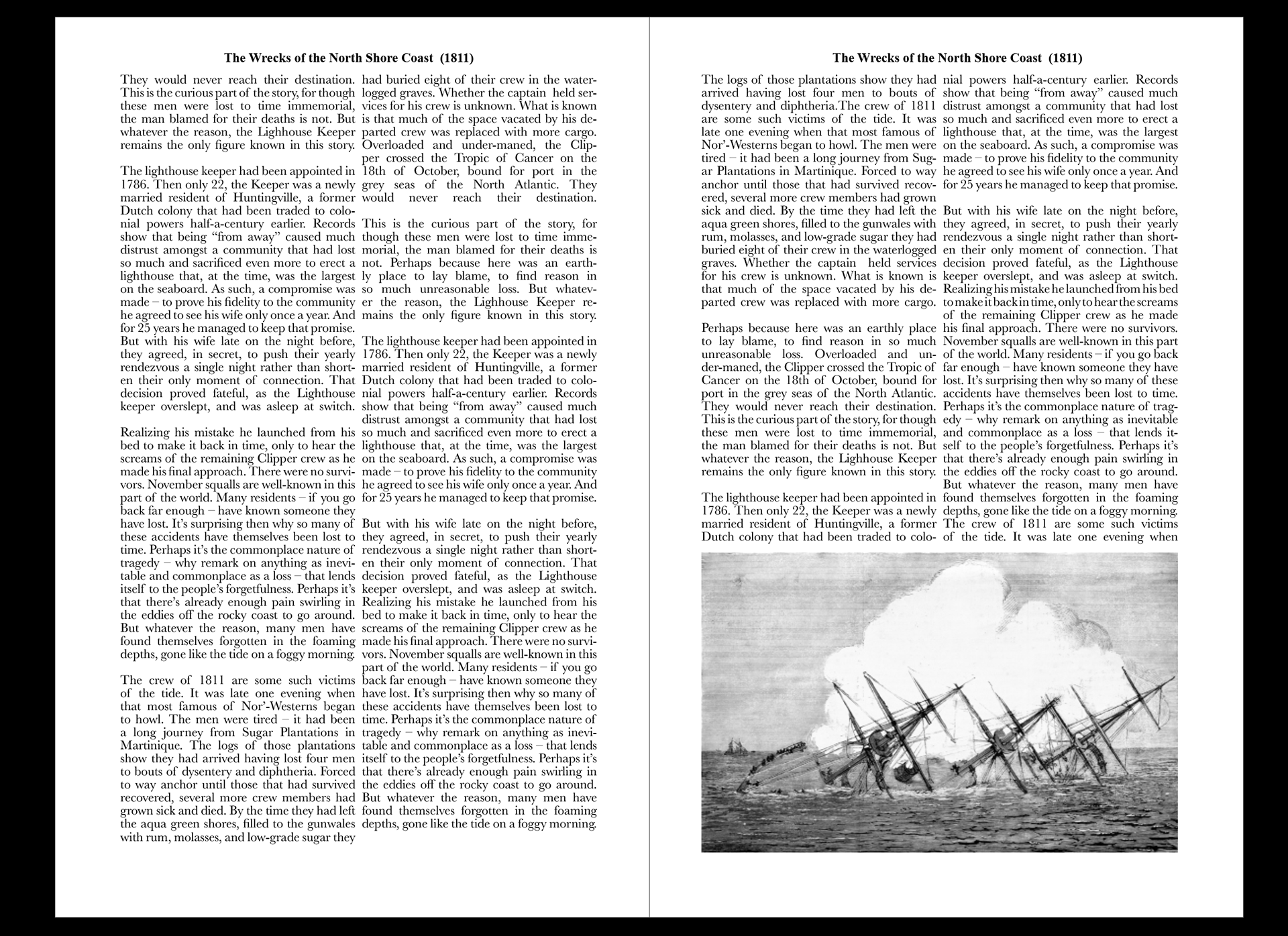 Wrecks of the North Shore Coast 2