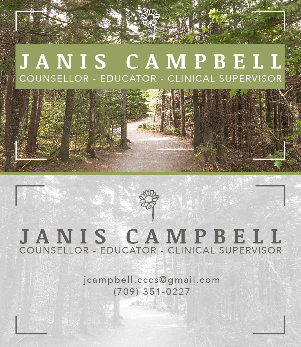 Business card design (front/back)