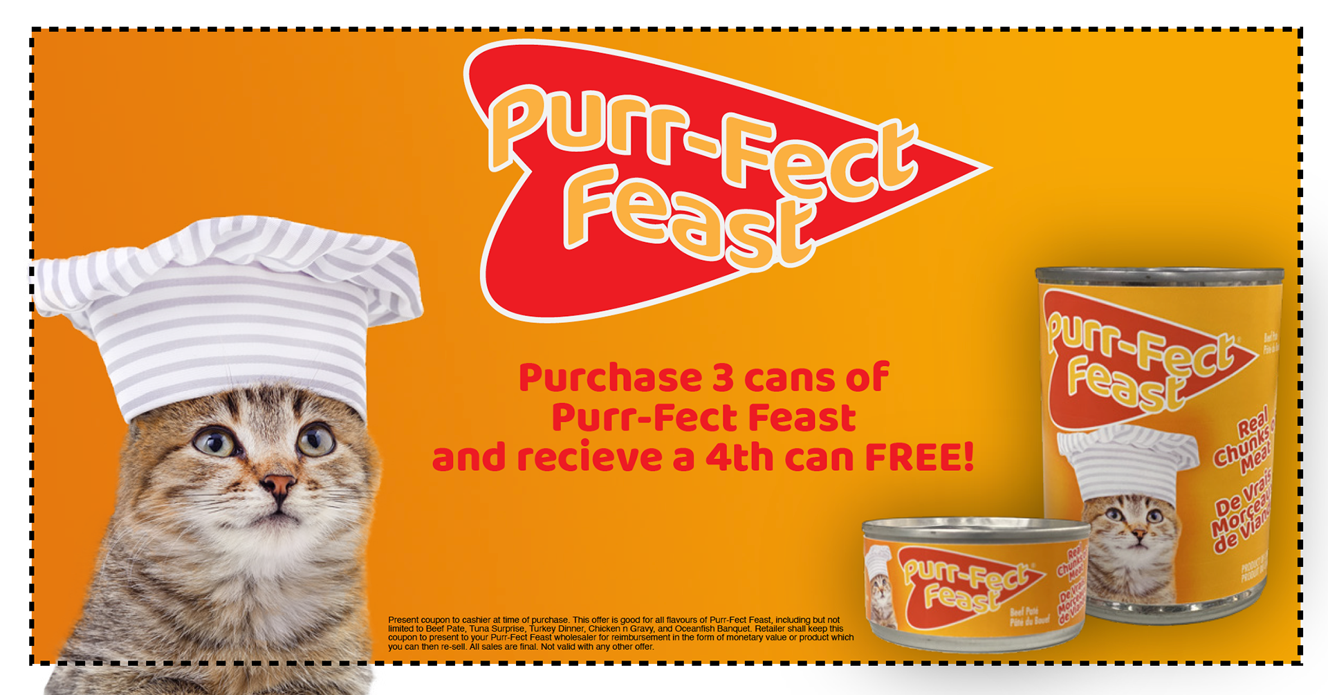 Cat Food Coupon 1987