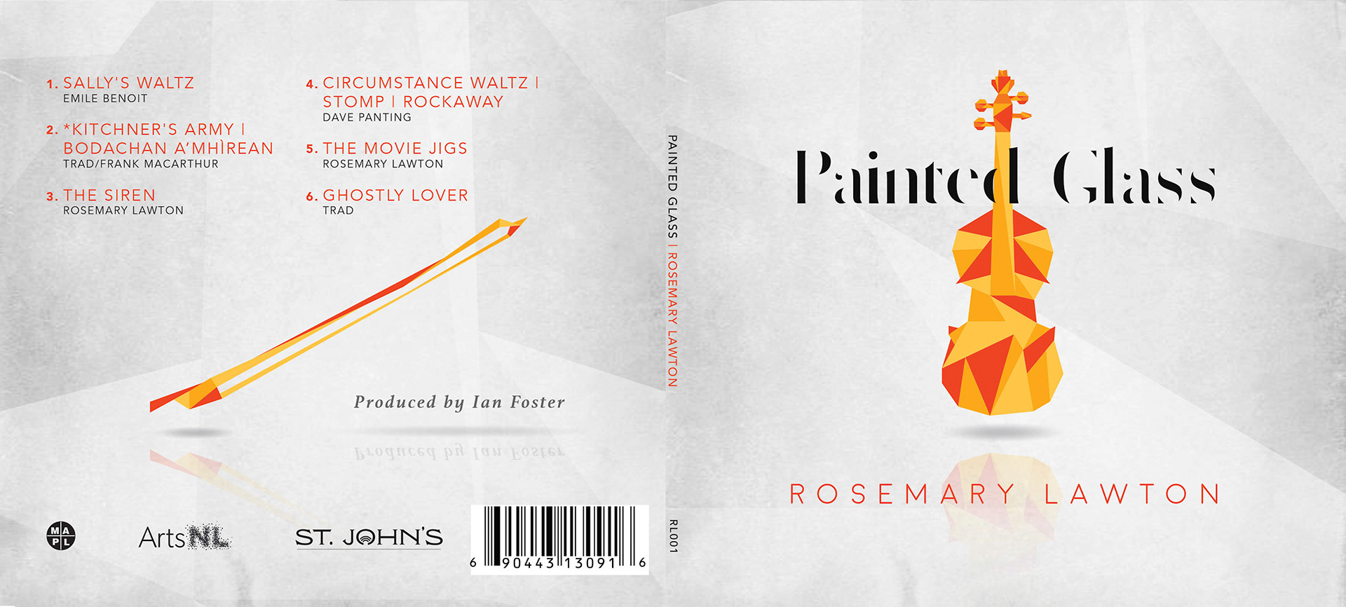 Rosemary Lawton - Painted Glass outside artwork