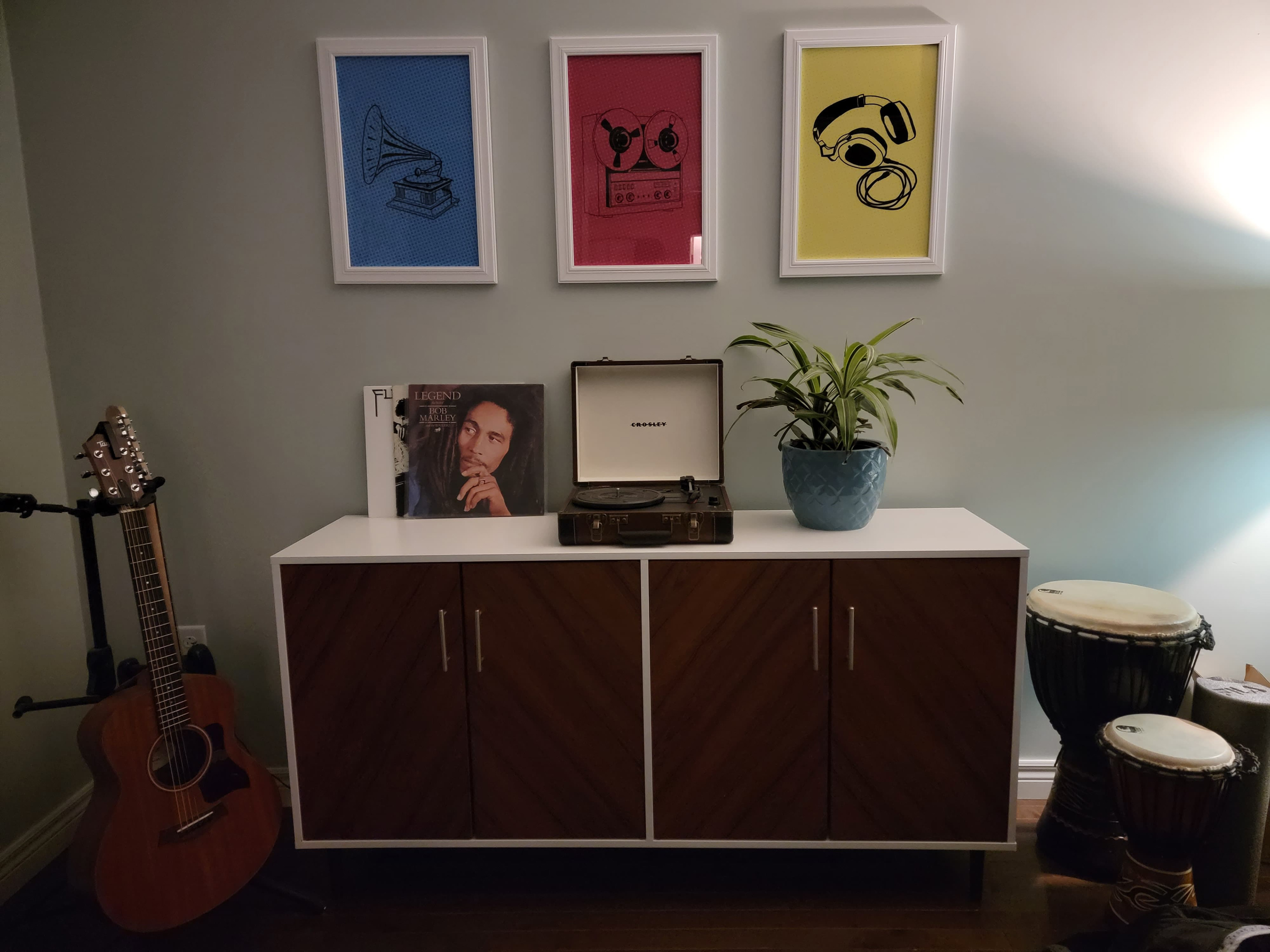 Triptych Music Illustrations