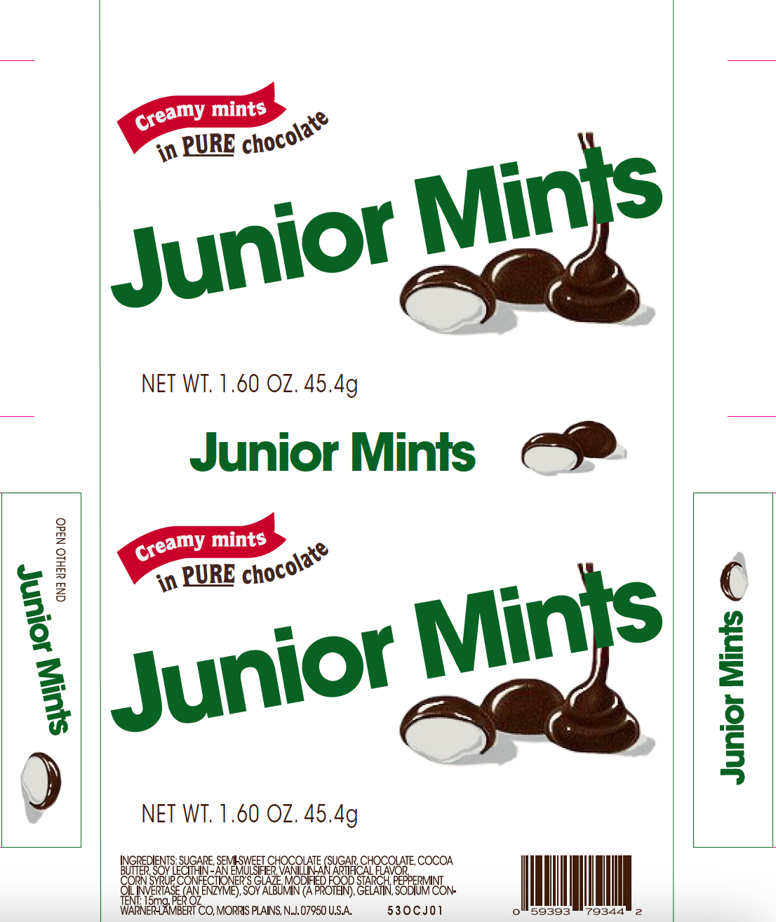 Junior Mints rebuild 1980s