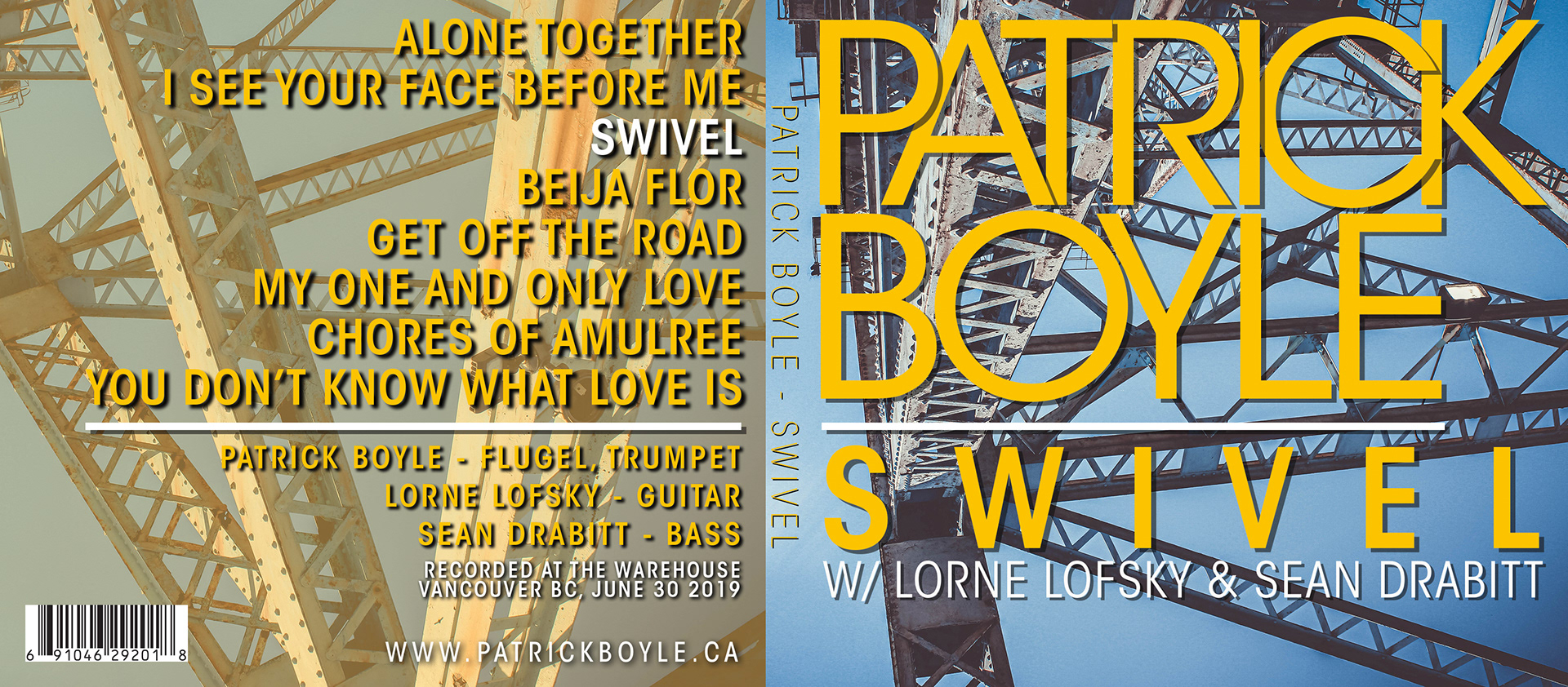 Patrick Boyle - Swivel Artwork Outside