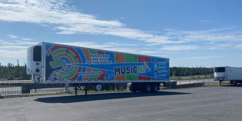 MusicNL Truck Wrap