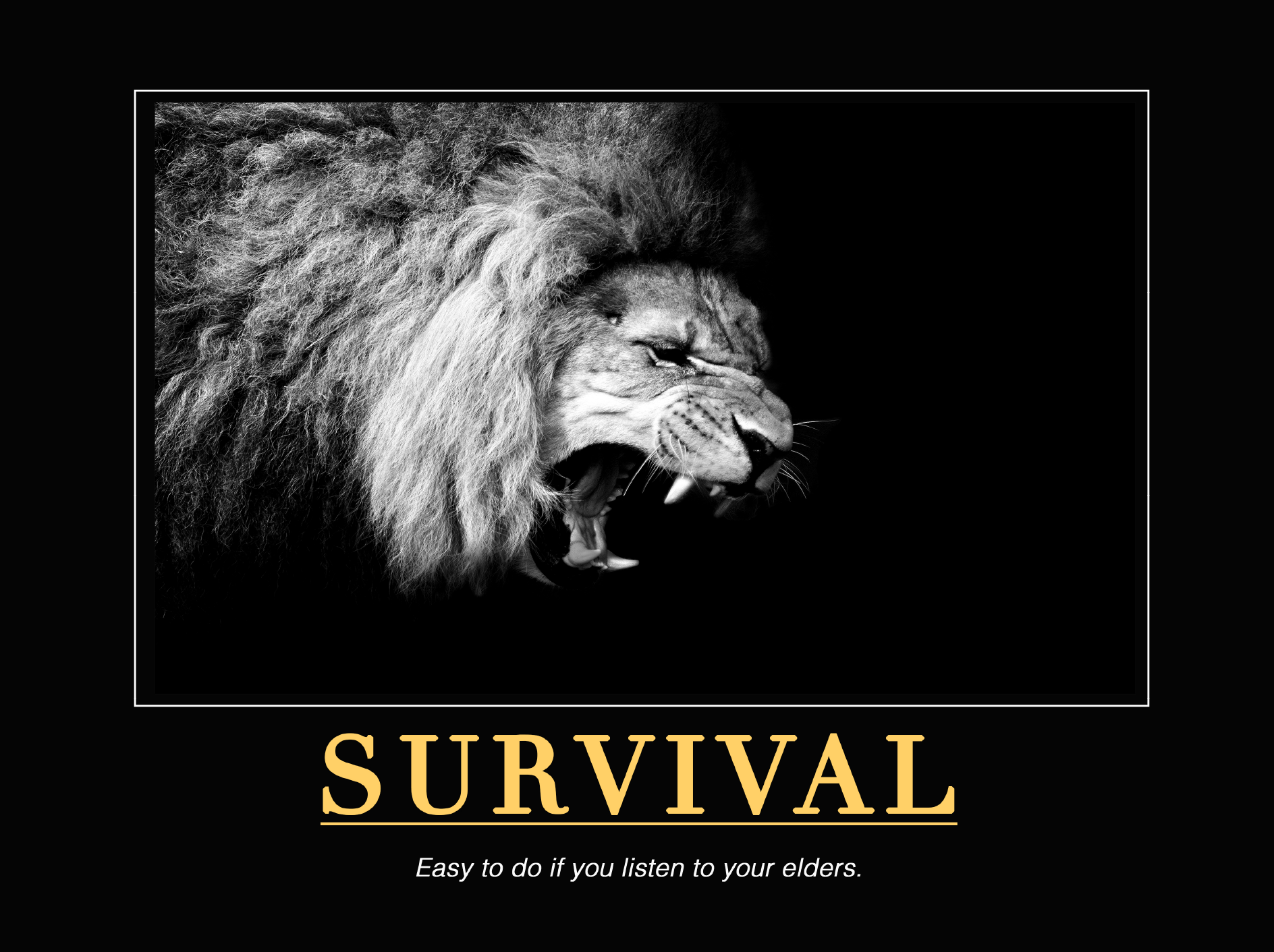 Catholic School Motivational Poster 1986