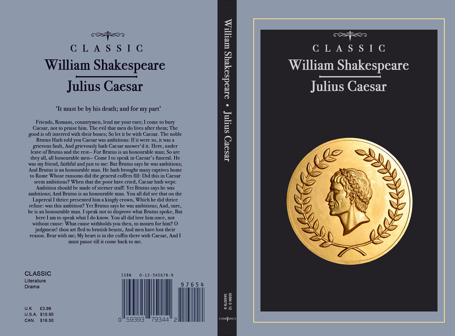 Julius Caesar Textbook 1980s