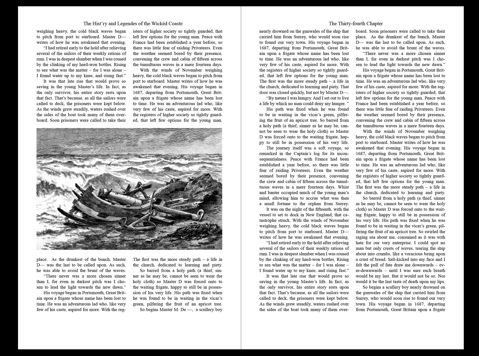 History and Legendes of the wicked coaste 2