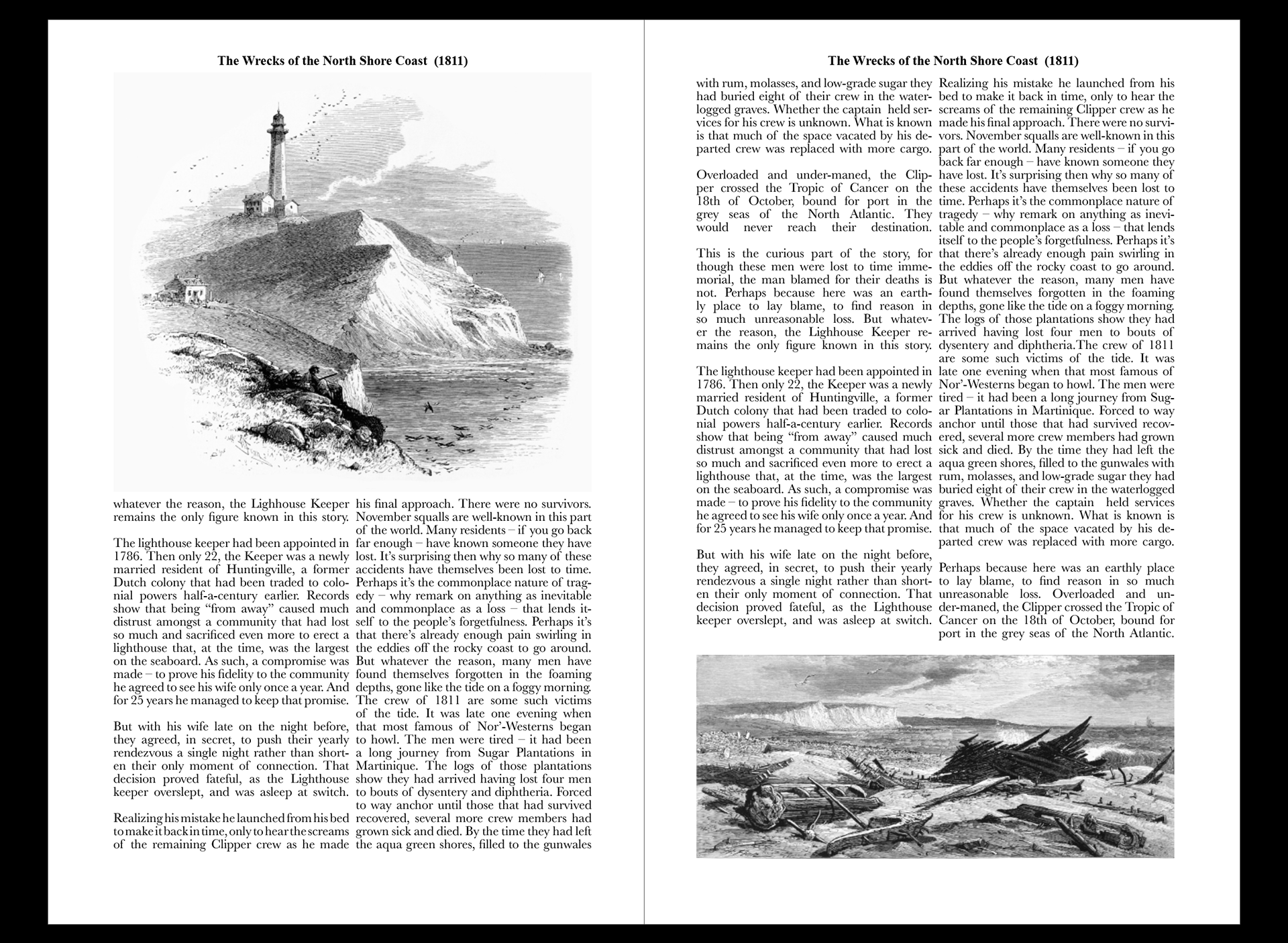 Wrecks of the North Shore Coast 1