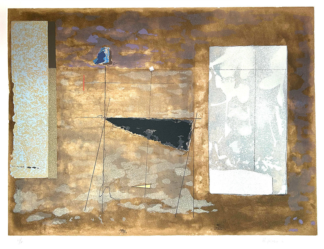 Mauro Casarin, "Untitled", Etching VII/X, 60 x 80 cm, 1991