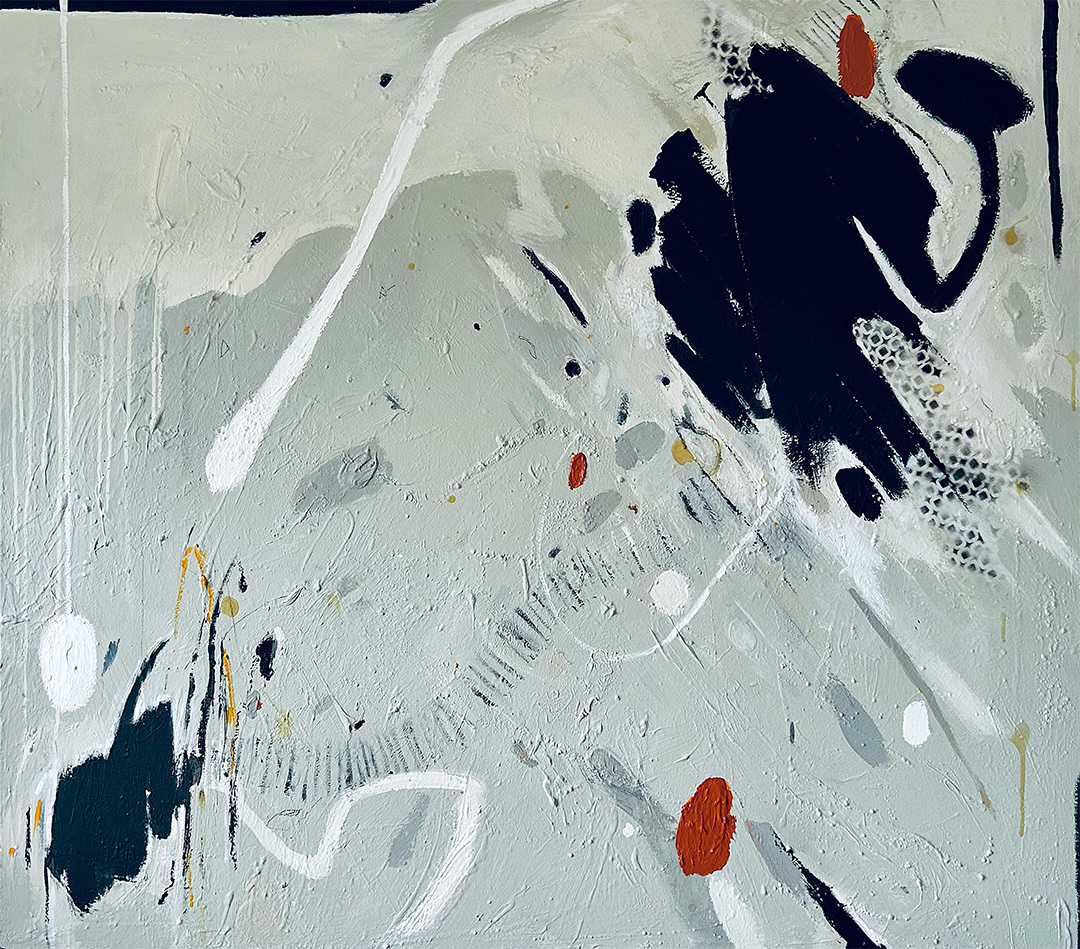 Laura INIESTA, "Arctic", 2019, Mixed Media on Canvas, 130 x 150 cm
