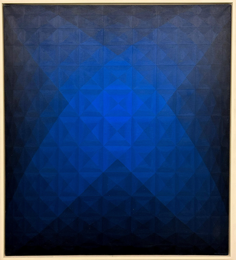 "Wariacja na jeden temat Nr. 1", 1997, Oil on canvas, 140 x 120 cm