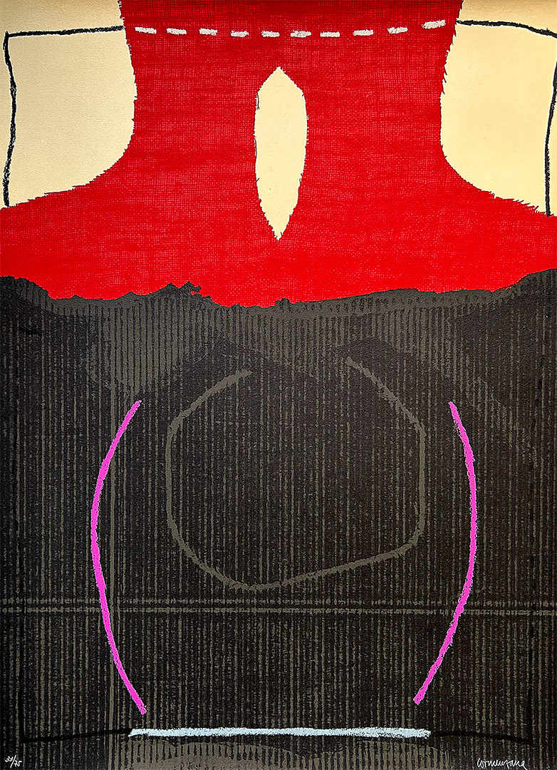 Enric Cormenzana, "Joc a Pel 1", 1978, Lithography, copies : 75, 76 x 56 cm
