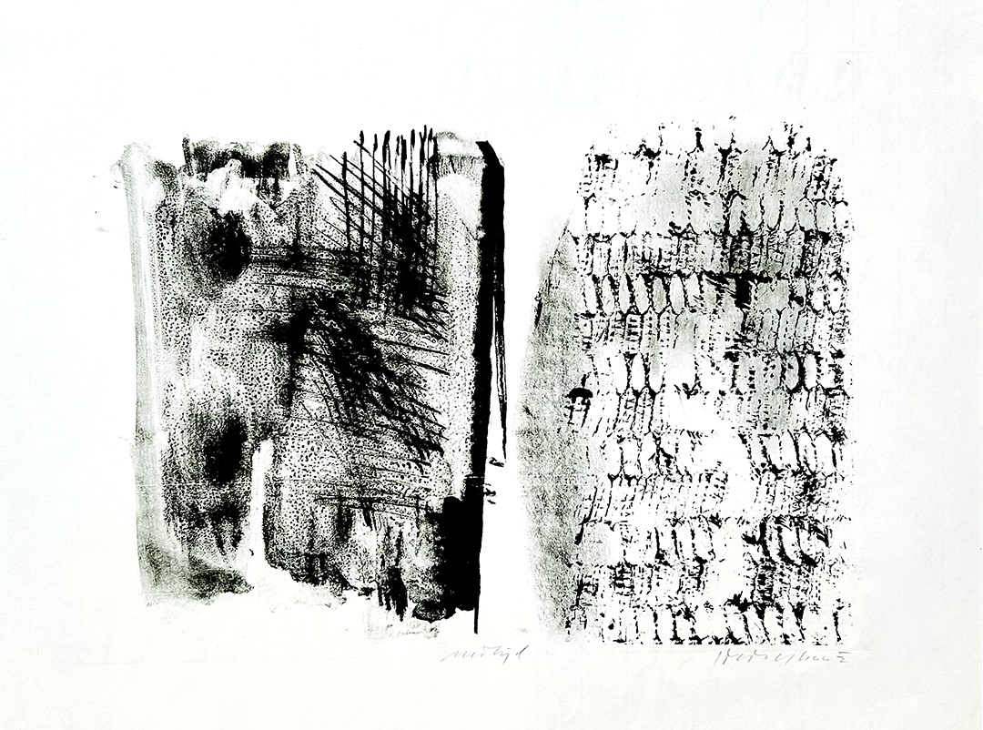 Włodzimierz KUNZ, “Motyl-I-45x58cm-lithography-no-date