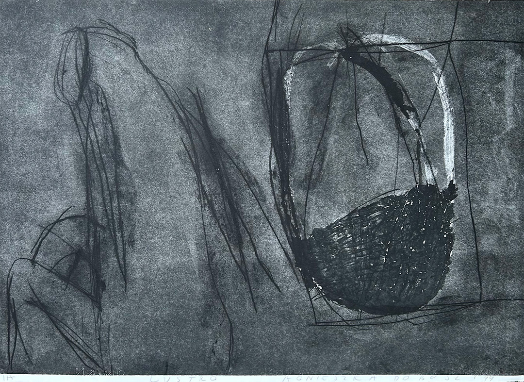 Agnieszka Dobosz, "Lustro", E.A 2/2, Materiał Print, 1999, 70 x 100 cm