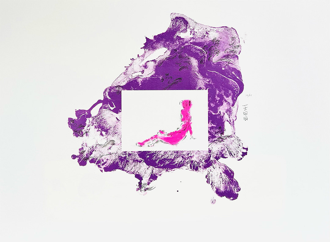 Tian Tian Wang, "Venus 5", 2006, Lithography 36/85, 56 x 76 cm