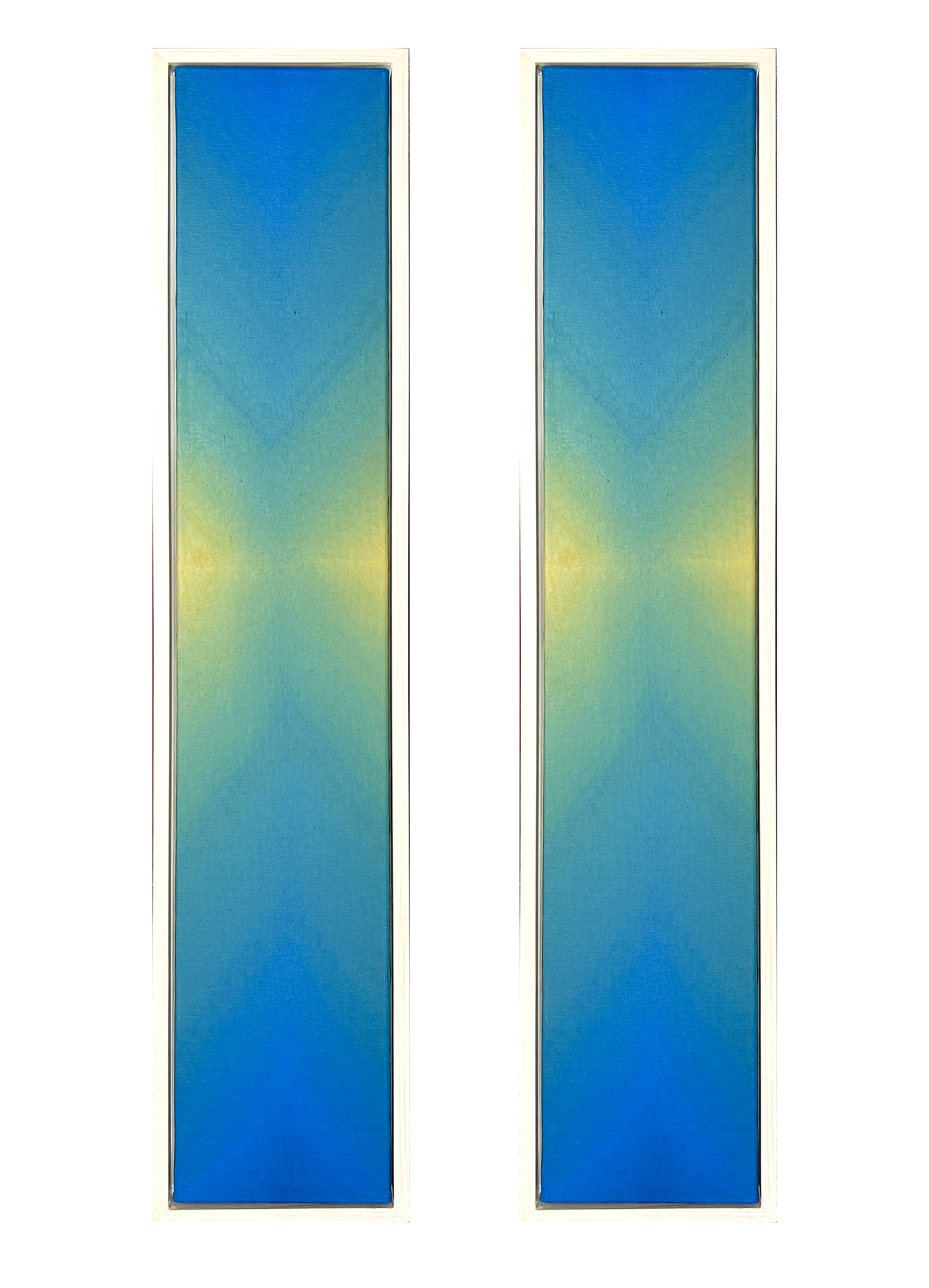 "Untitled", 2003, 120 x 20 (2 times), Oil on canvas
