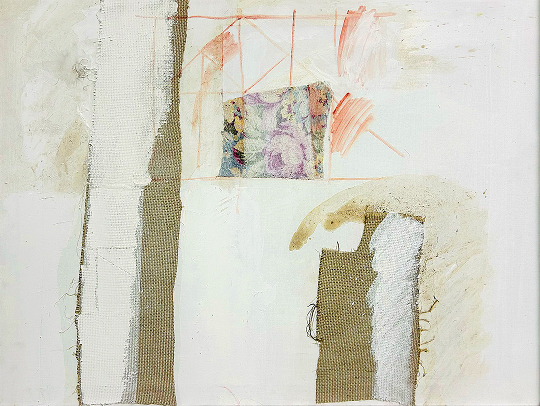 Włodzimierz KUNZ, “Wintergarten-70x90cm-1998-mixed-media-canvas