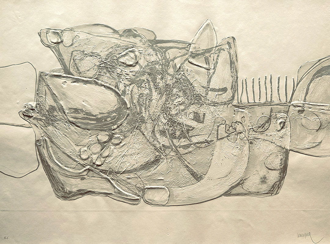 Enric Cormenzana, "GOS", 56 cm x 76 cm, 1979, embossed printing on paper