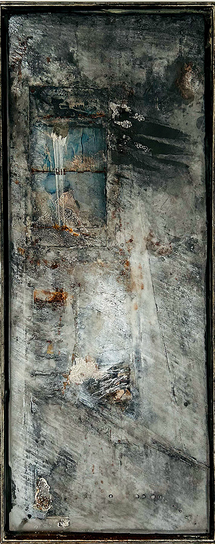 Ulrich Gehret, "Apamayo", 1980/2017, 120 x 49 cm, Mixed Media, Paraffine